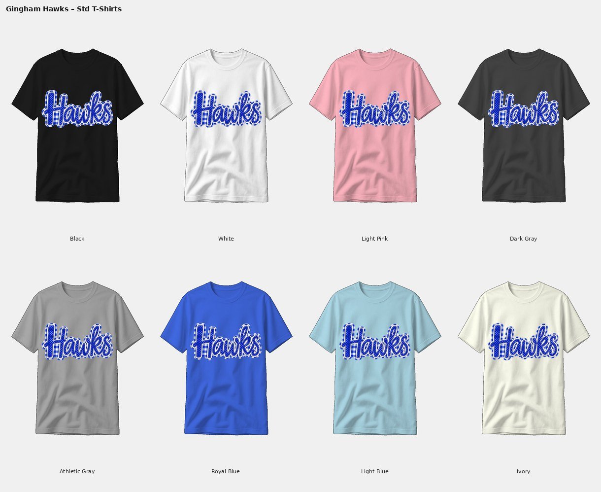 Gingham Hawks Tee product image (2)