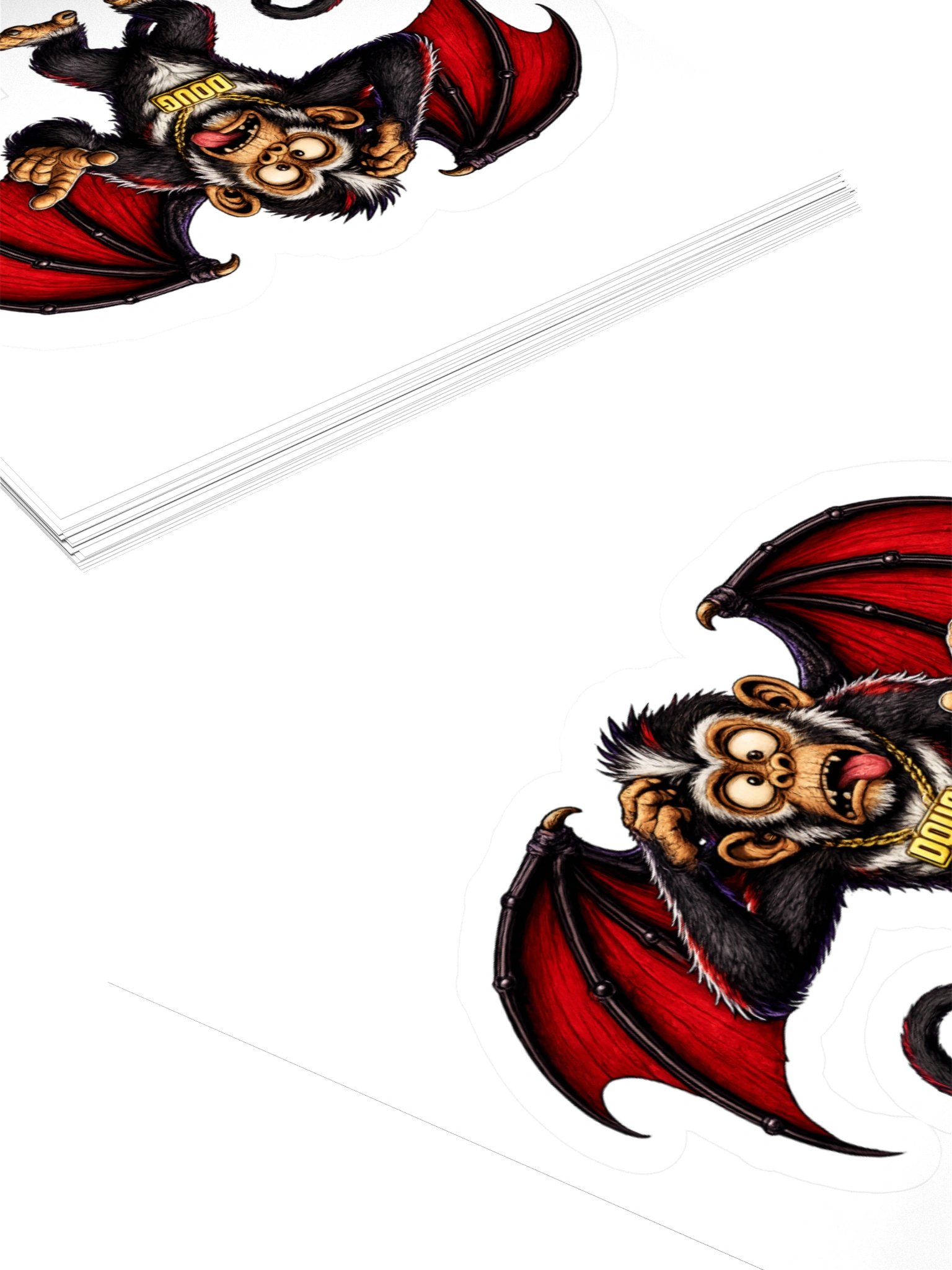 DOUG 3" x 3" sticker product image (4)