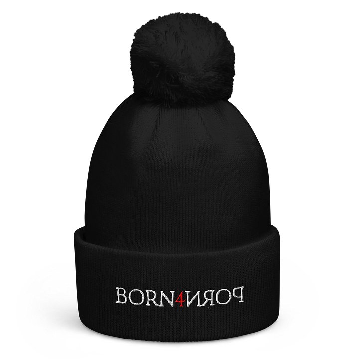 BORN4PORN pom pom hat product image (1)