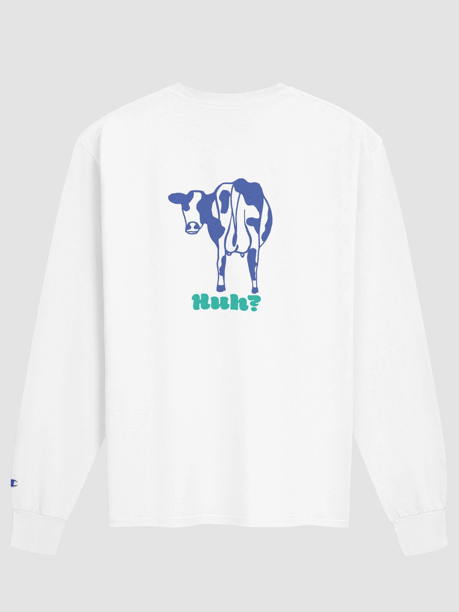 Huh? - Long Sleeve Shirt (Champion) product image (1)