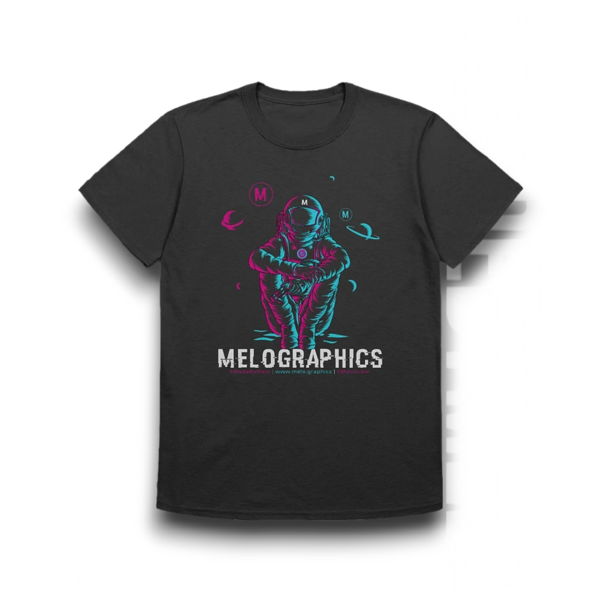 #MeloCrew Vibes: Duotone - Basic T-Shirt | #MadeByMELO product image (5)