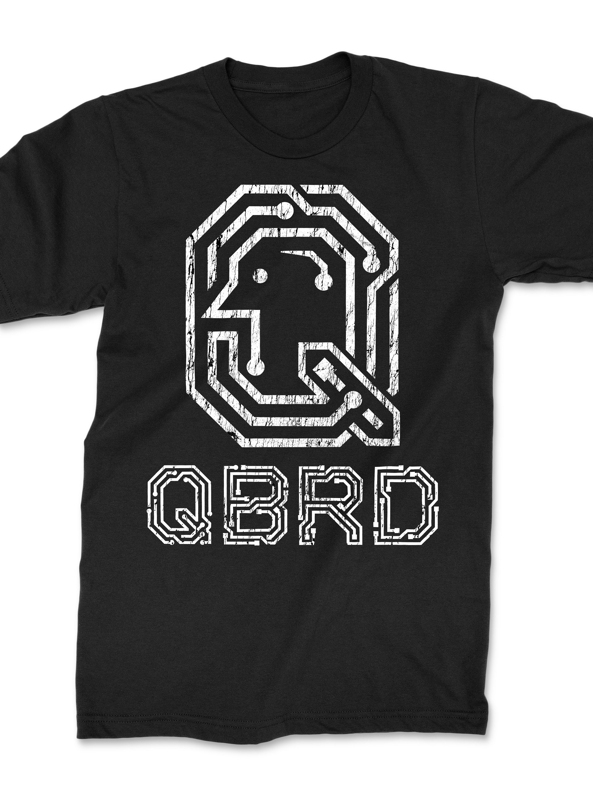 QBRD Vintage Logo Screen Printed Jersey Tee product image (2)