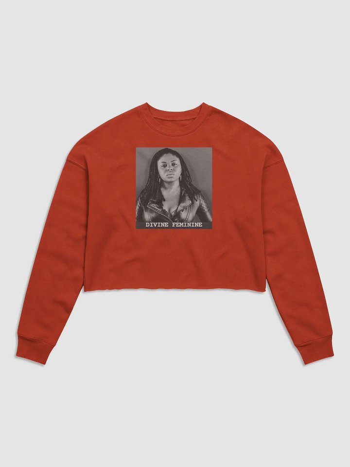 Divine Feminine Orange Crop Sweatshirt product image (1)