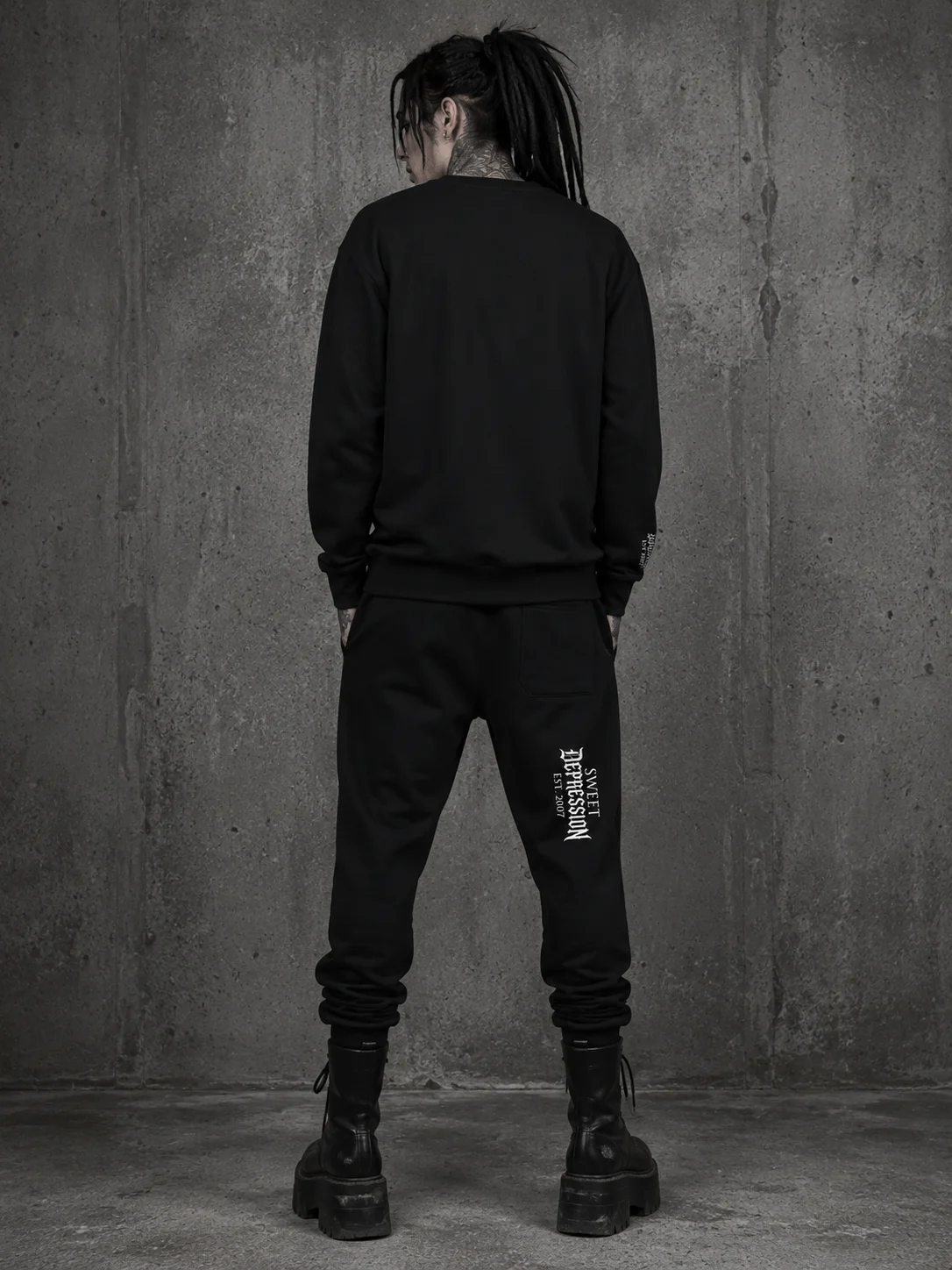 SWEET DEPRESSION EMBROIDERED SIGIL CREWNECK product image (2)