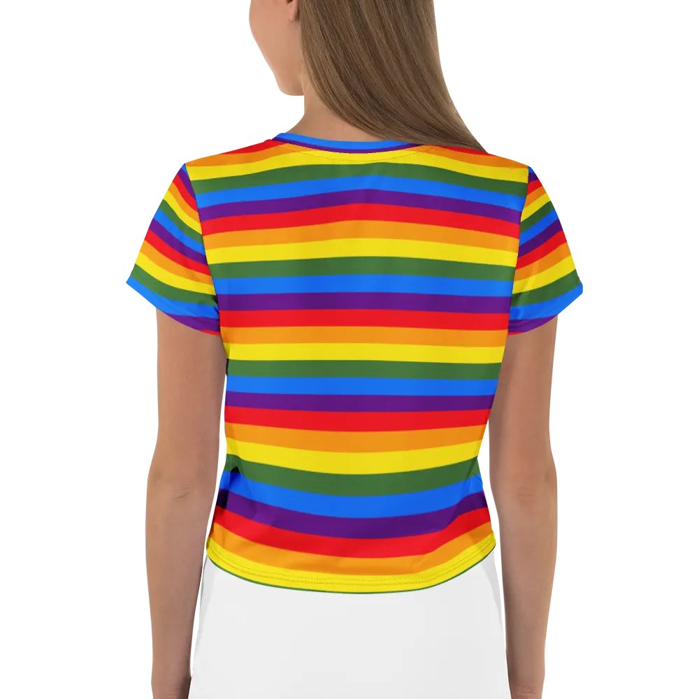 Love Diamond All-Over Crop Tee product image (2)