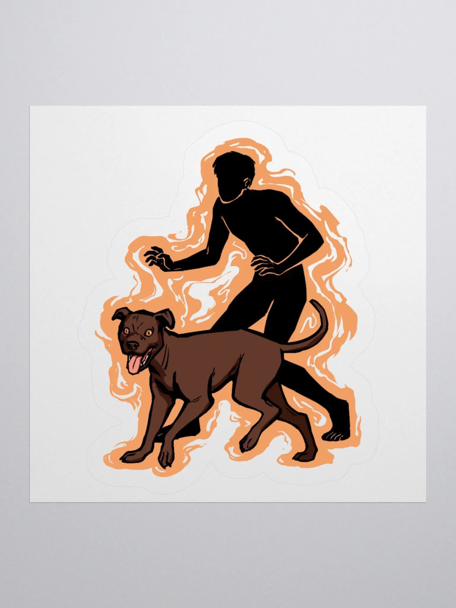 We're Wolves - Kiss-cut sticker product image (1)