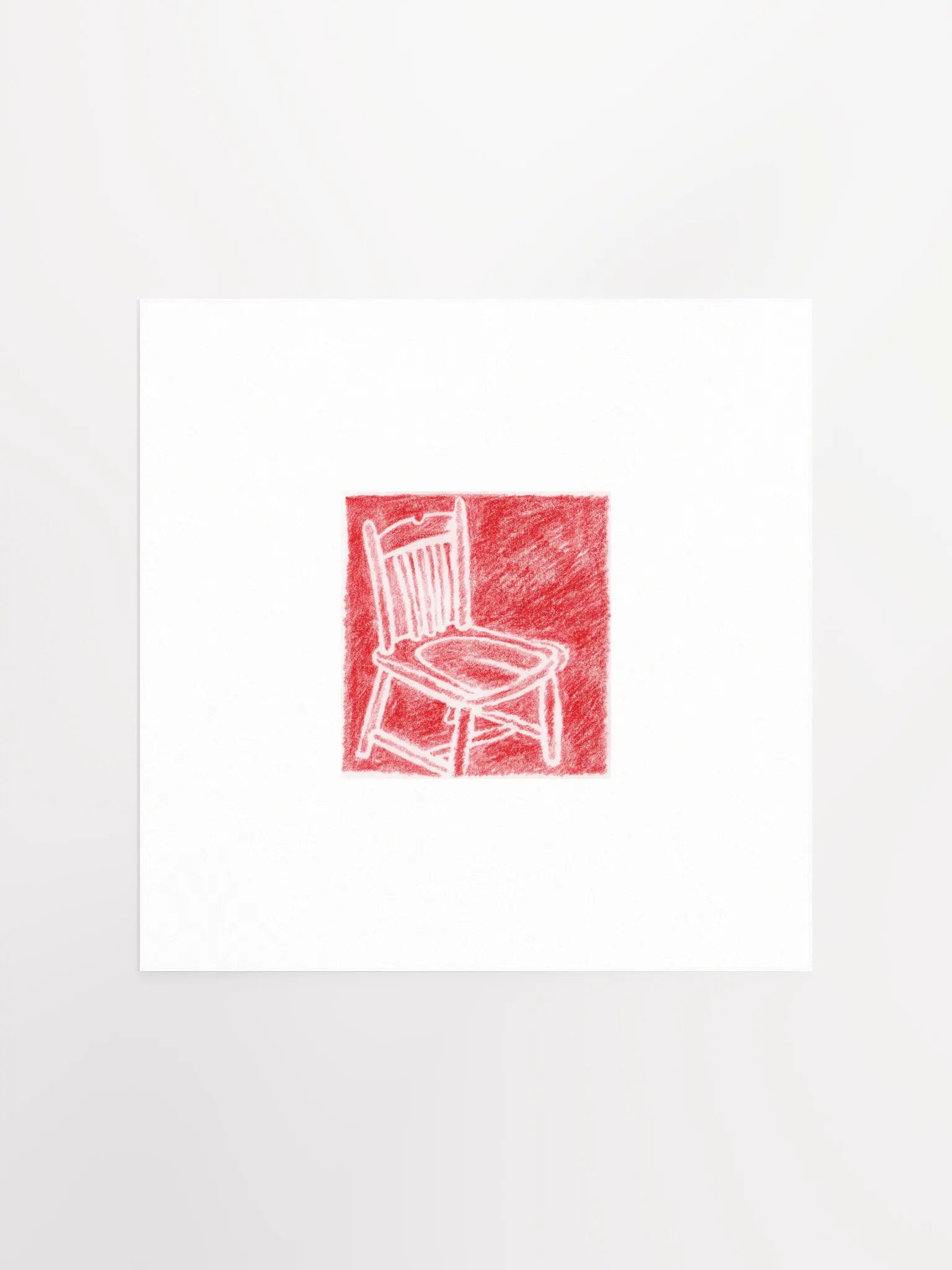 Red Chair Print product image (2)