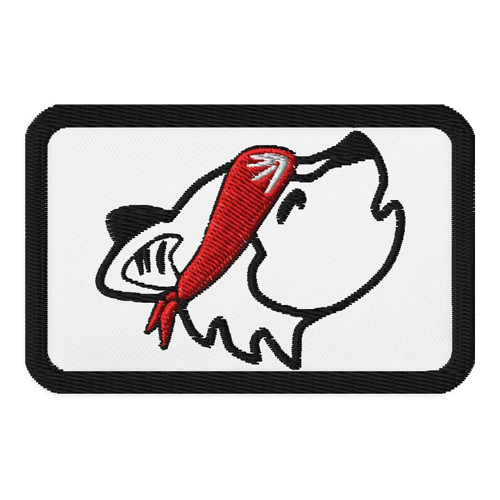 Club Scritches Embroidered Patch (Rectangle - Light) product image (1)