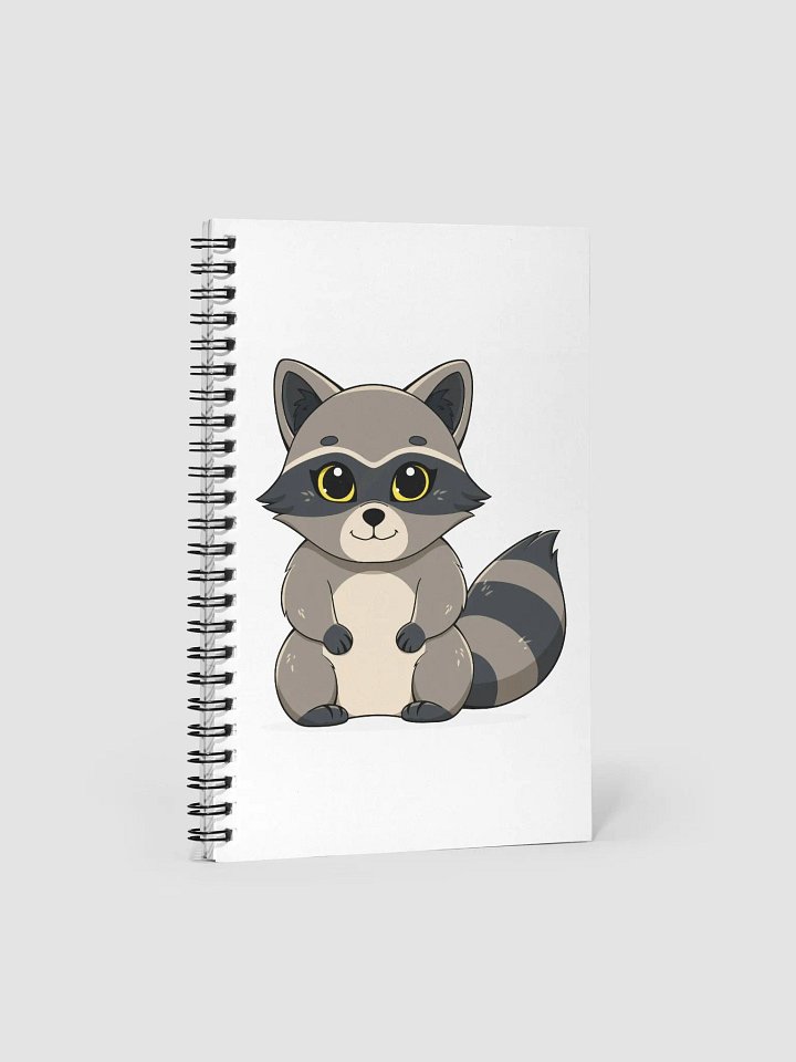 Cute chibi dumpster kitten sketchbook product image (1)