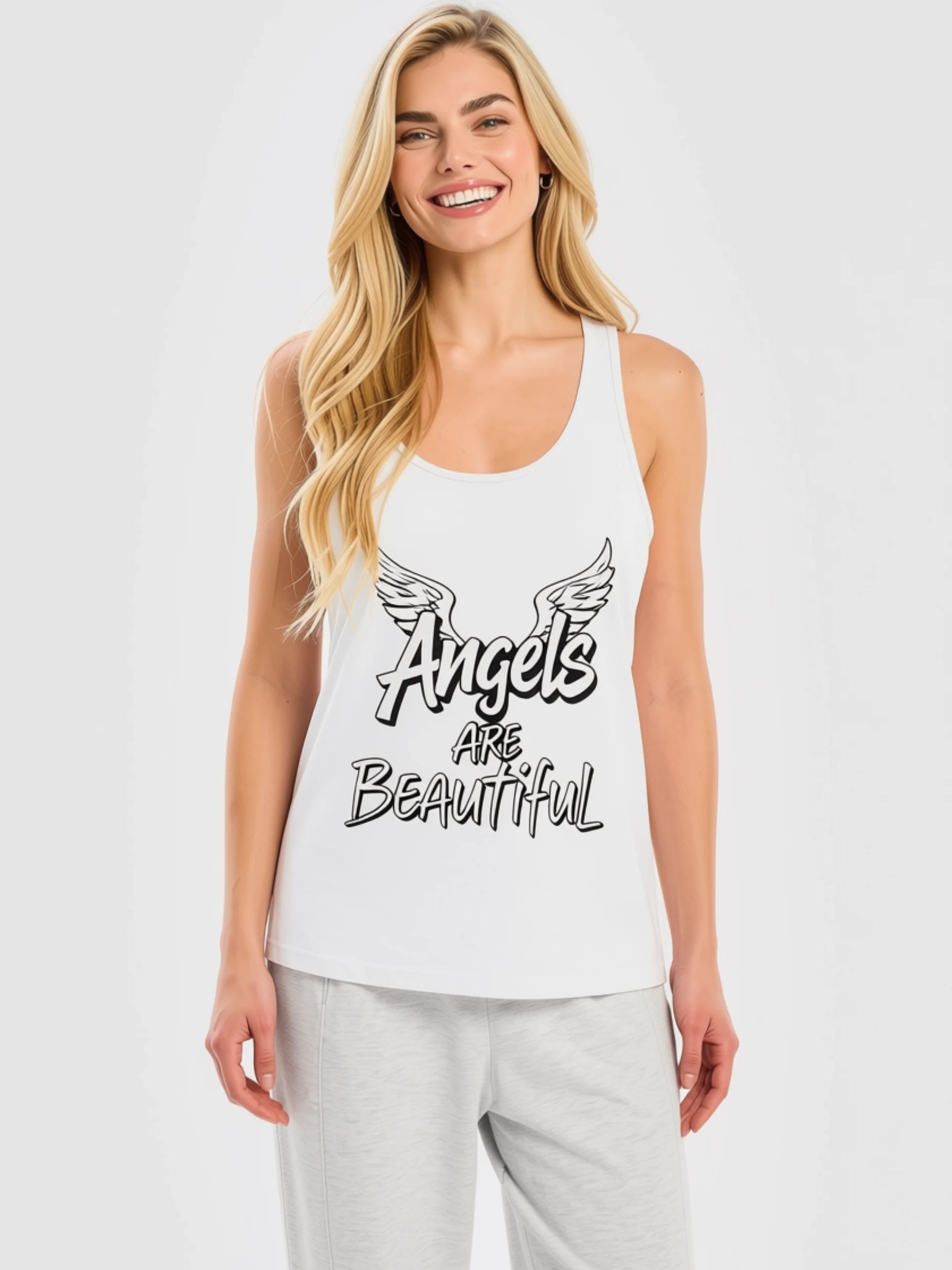 Angels Are Beautiful Premium Activewear Tank Top product image (1)