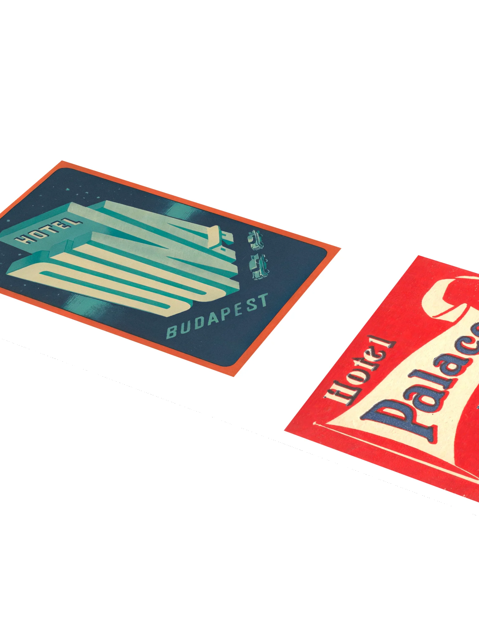 Budapest Hotel Stickers-Set 2 product image (4)