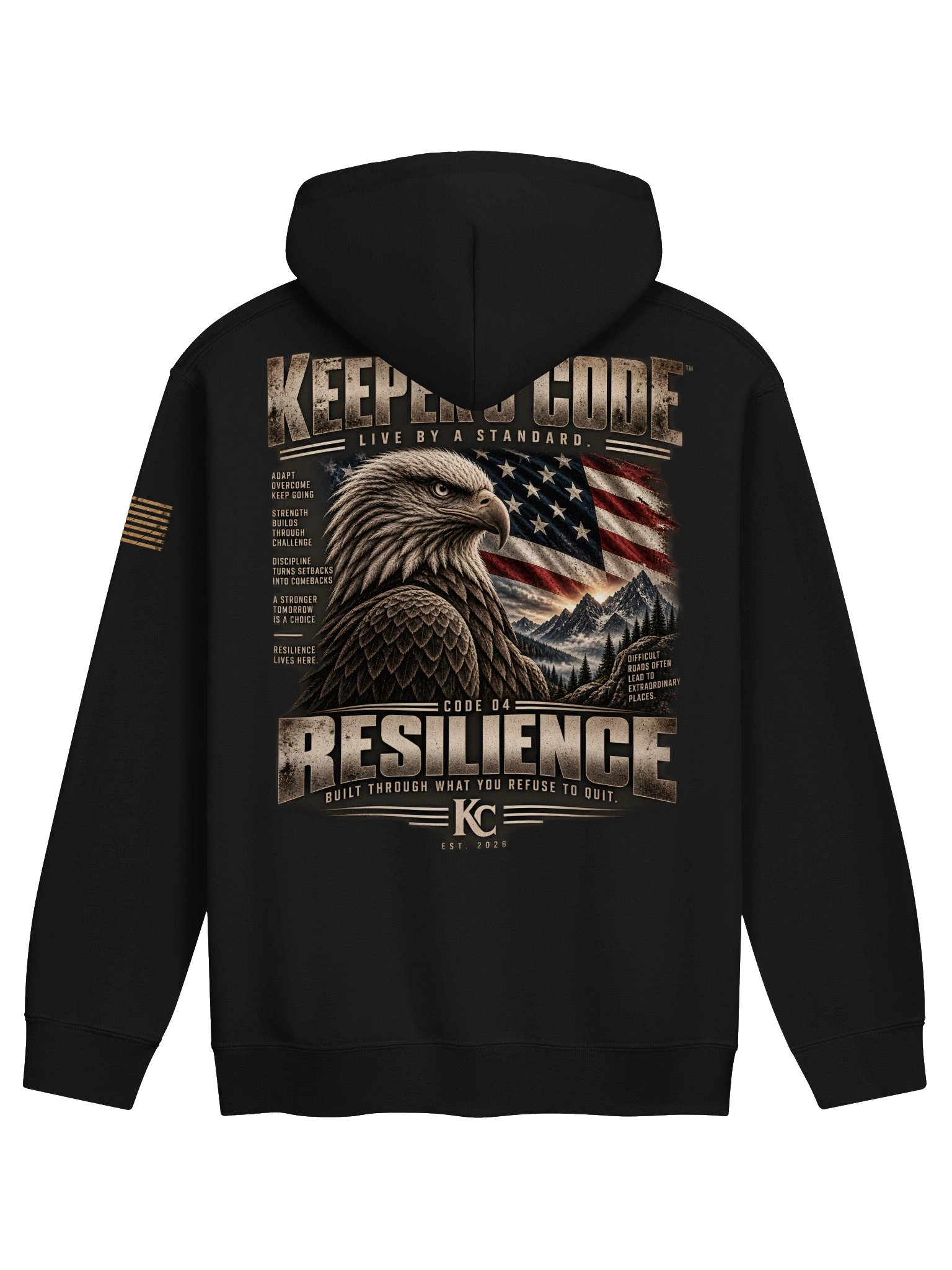 Keeper’s Code™ Women’s CODE 04 Resilience Eagle Hoodie product image (4)