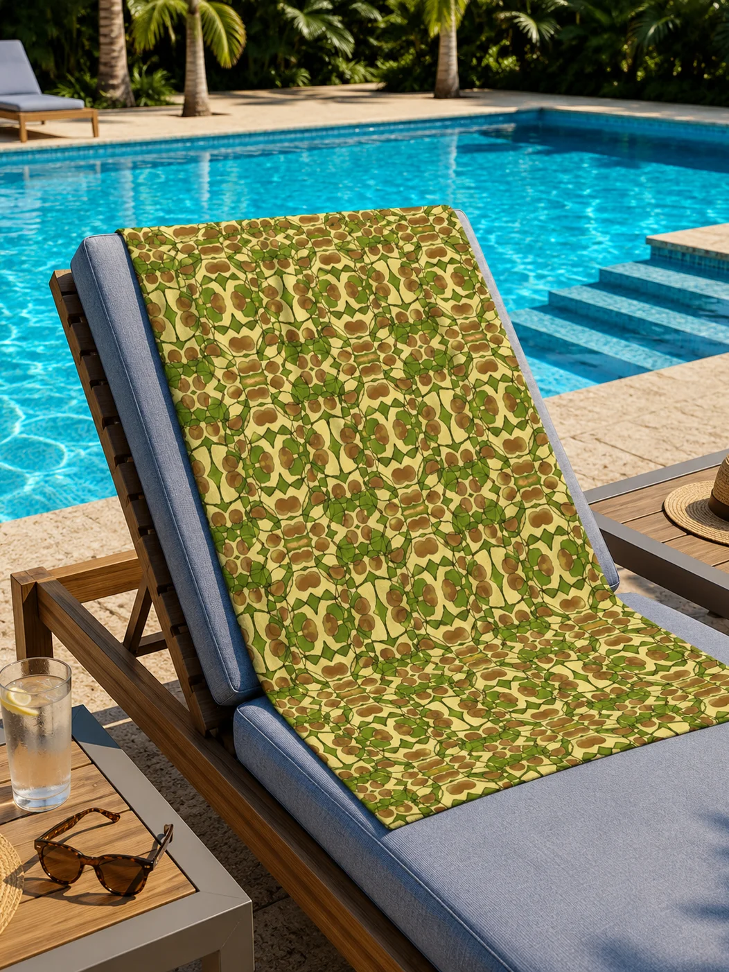 Avocado Reverie Beach Towel product image (1)