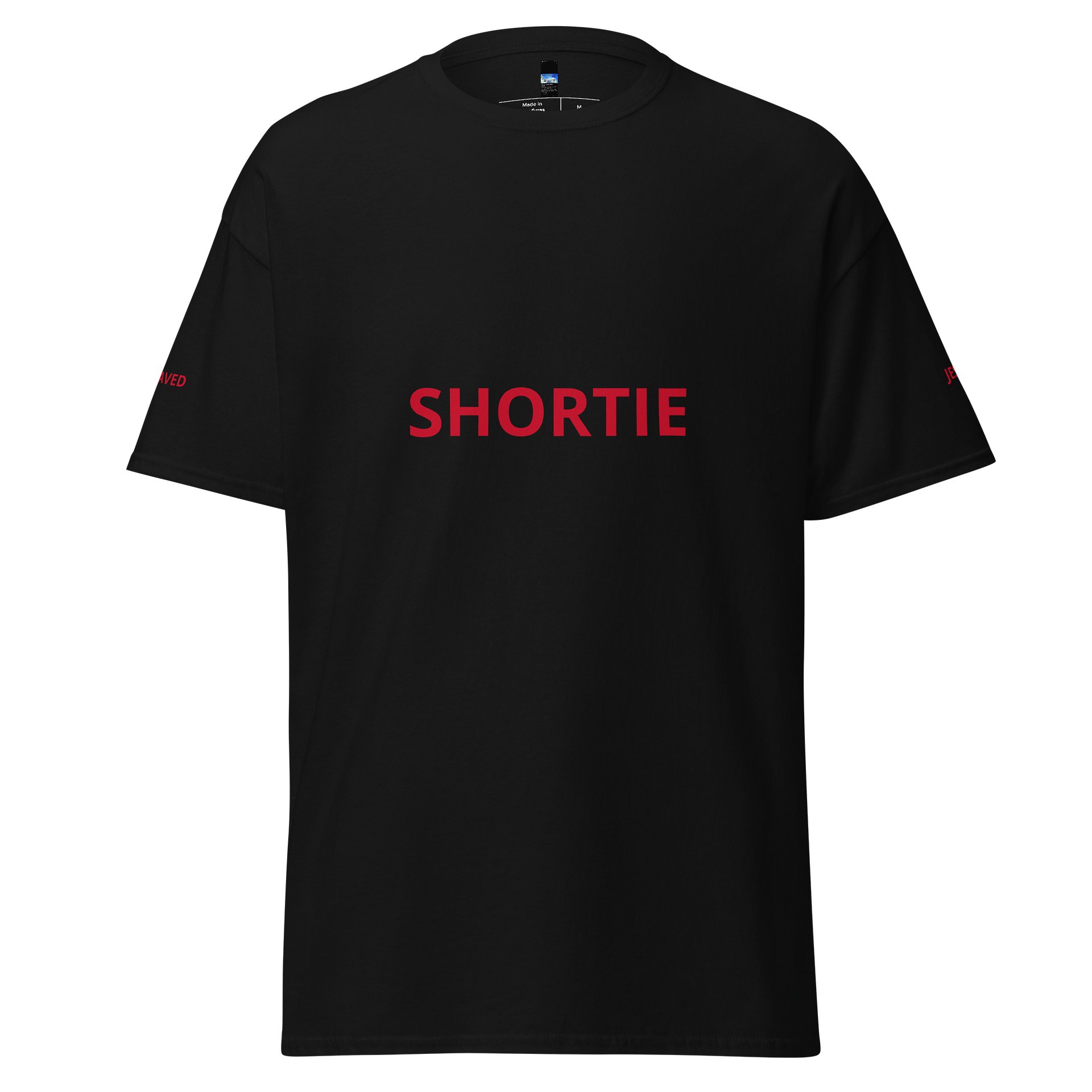 Bold Red 'SHORTIE' Tee product image (1)