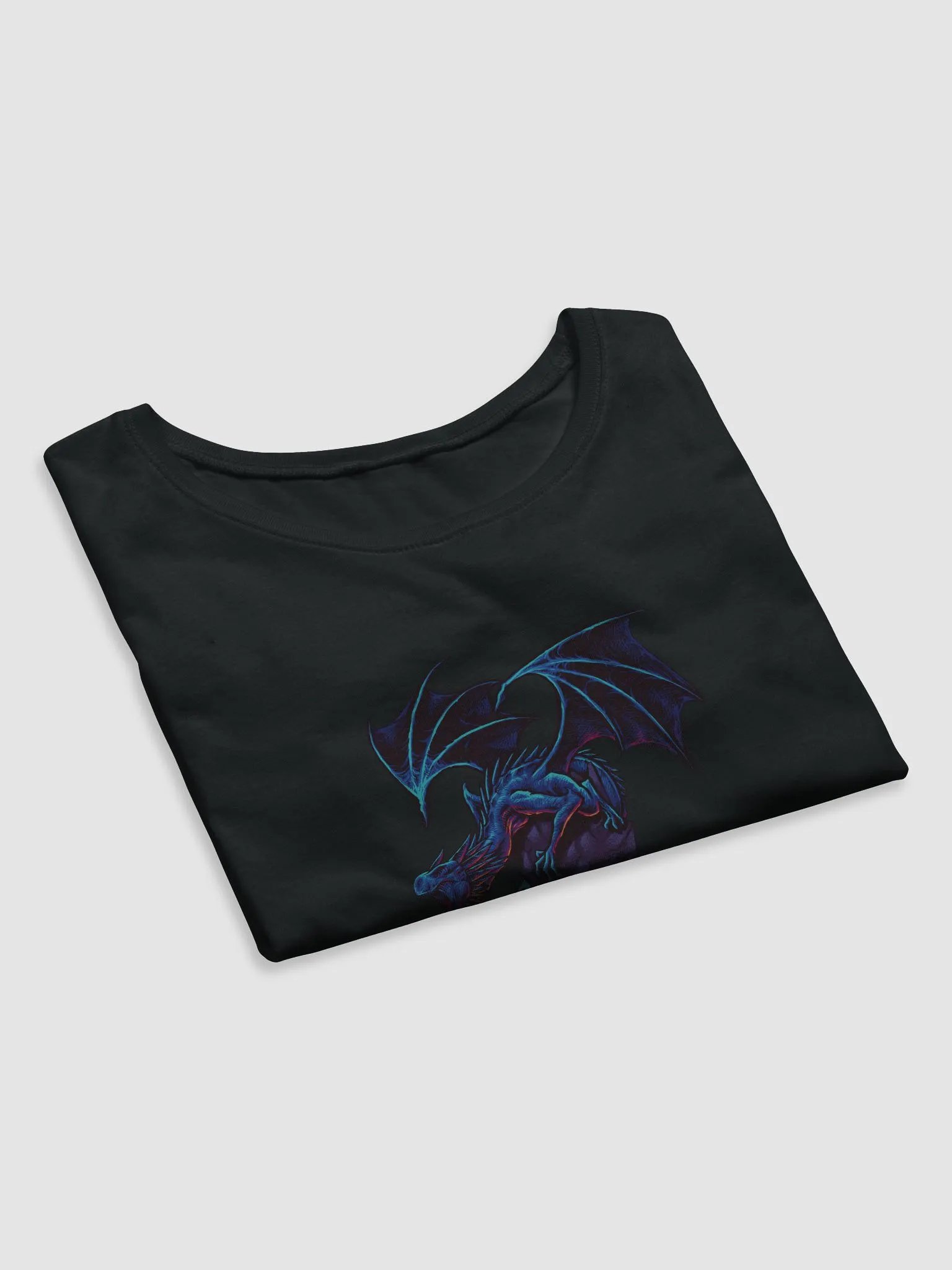 Dramatic Dragon Flight Crop Tee product image (7)