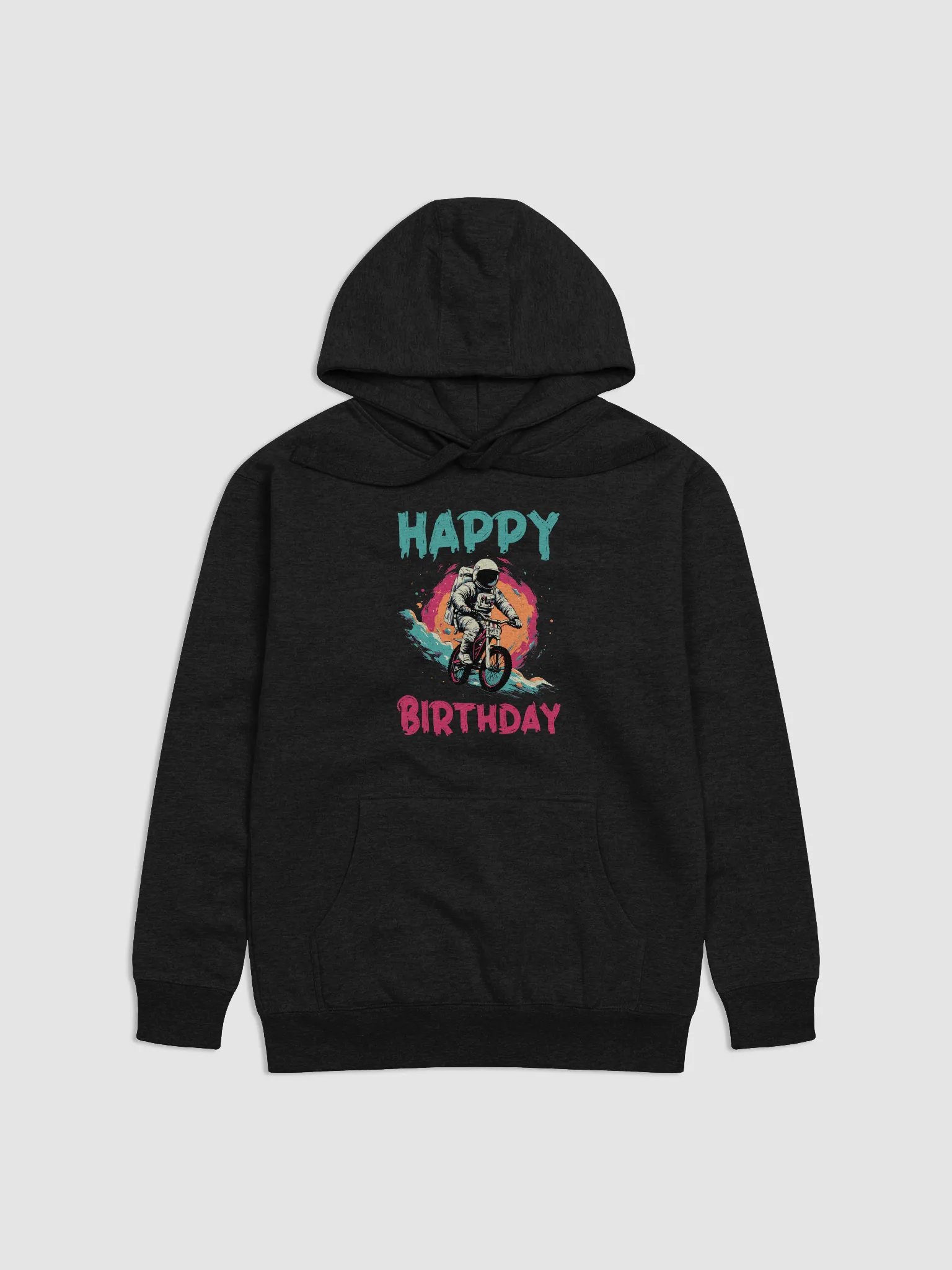 Happy Birthday (Astronaut on a Bike) Hoodie 1 product image (1)