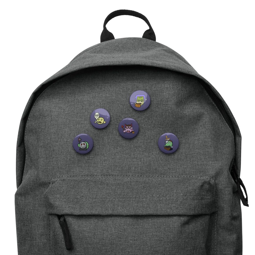 Dango Spooky Set - Pin Buttons product image (10)