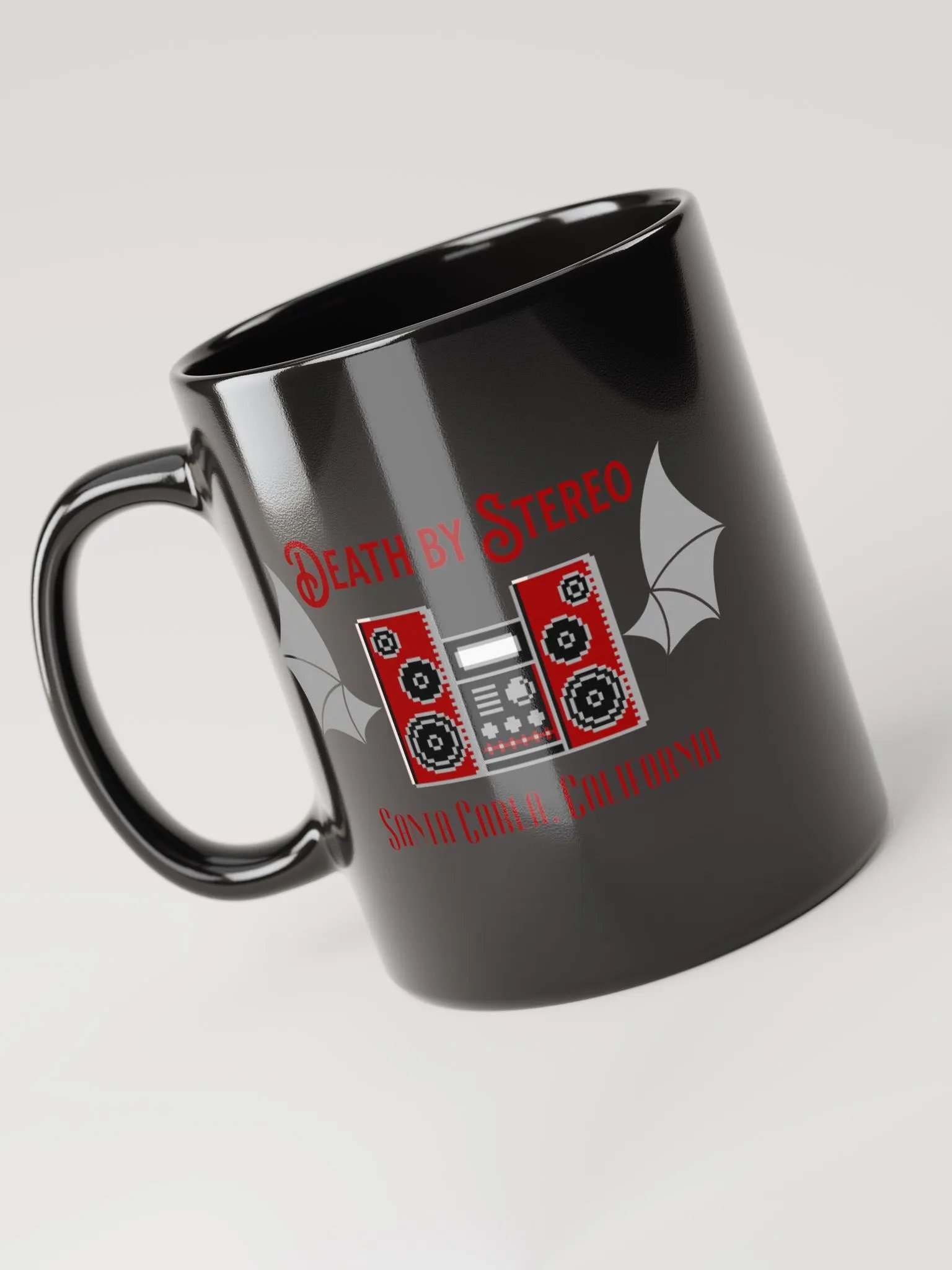 Stereo Black Glossy Mug product image (4)