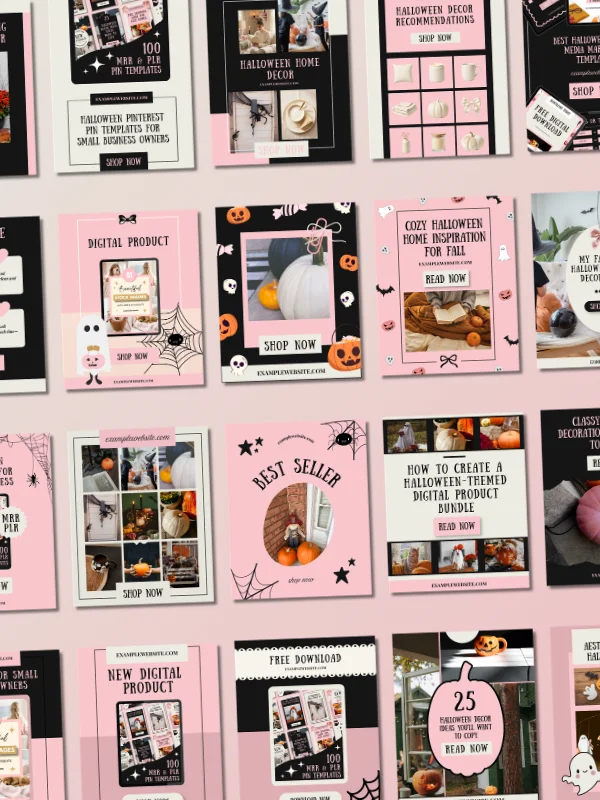 Coquette Halloween Instagram Story Templates product image (6)