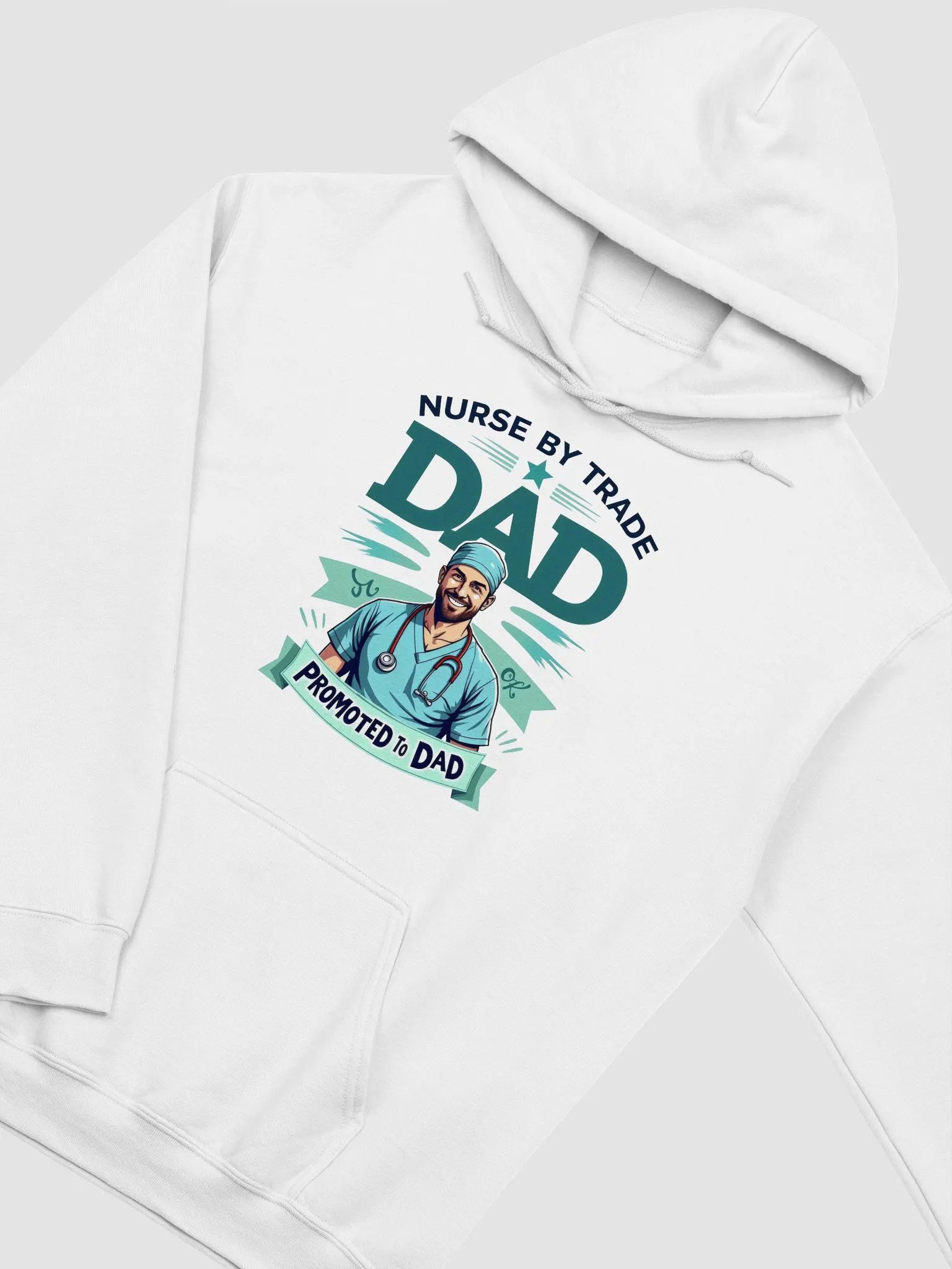 Promoted to Dad Nurse Hoodie product image (30)