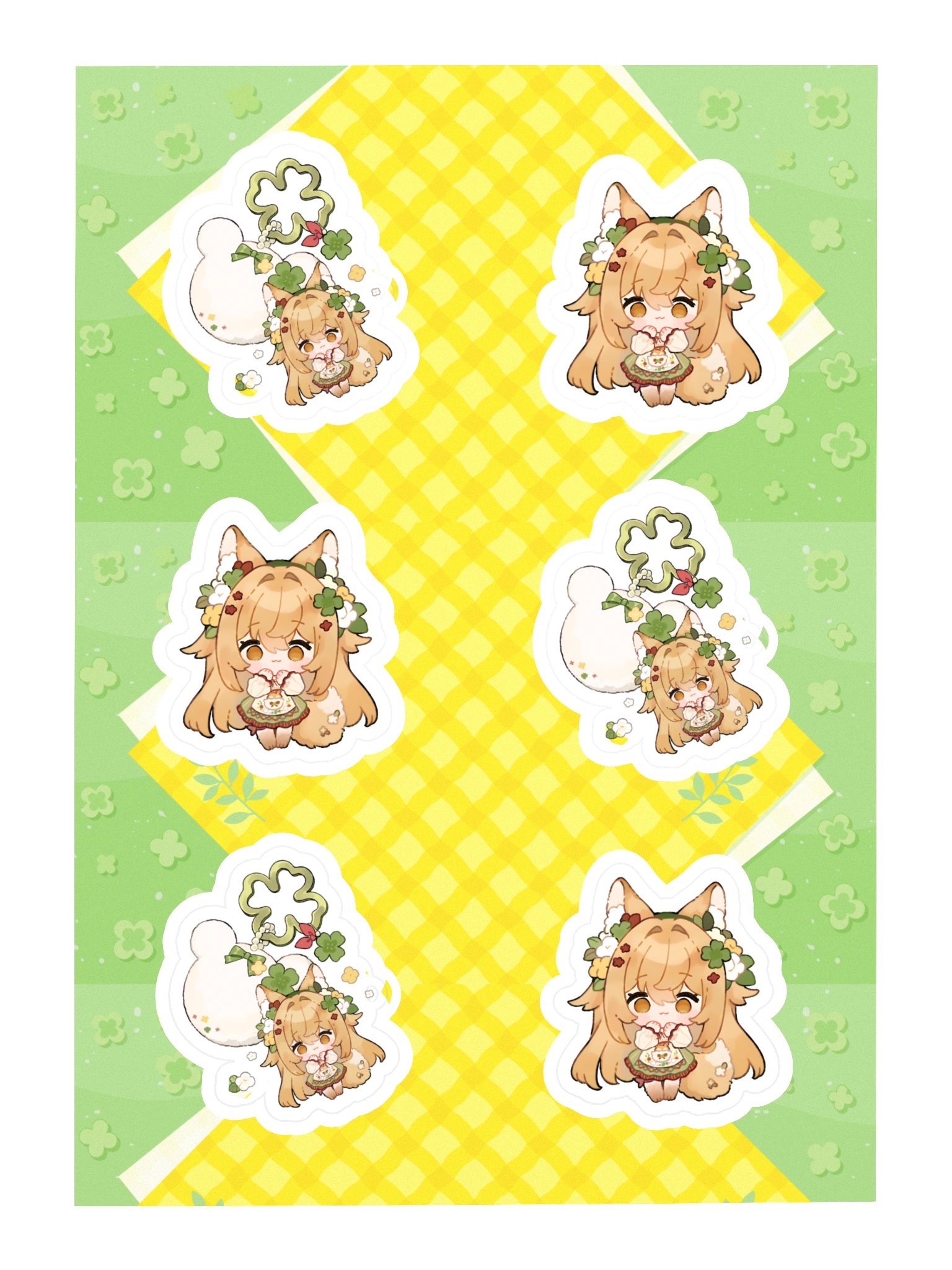 Claira "Merch" Themed Sticker Sheet product image (3)