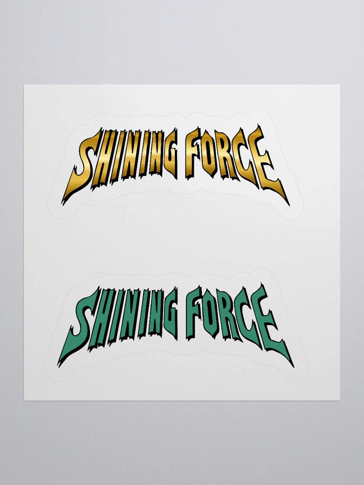 Shining Force Logos Stickers product image (1)