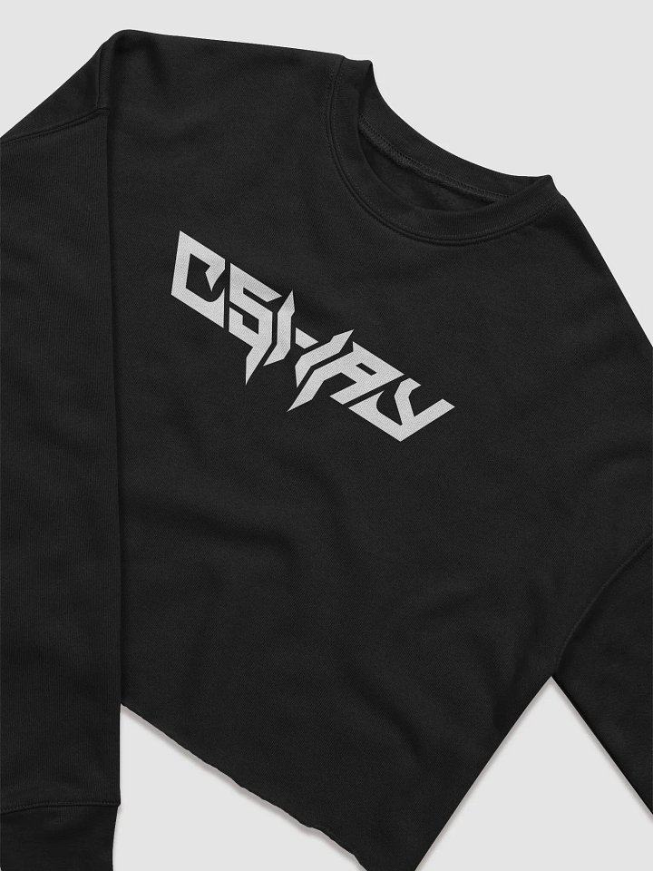 [CShay] long sleeve fleece crop top product image (2)
