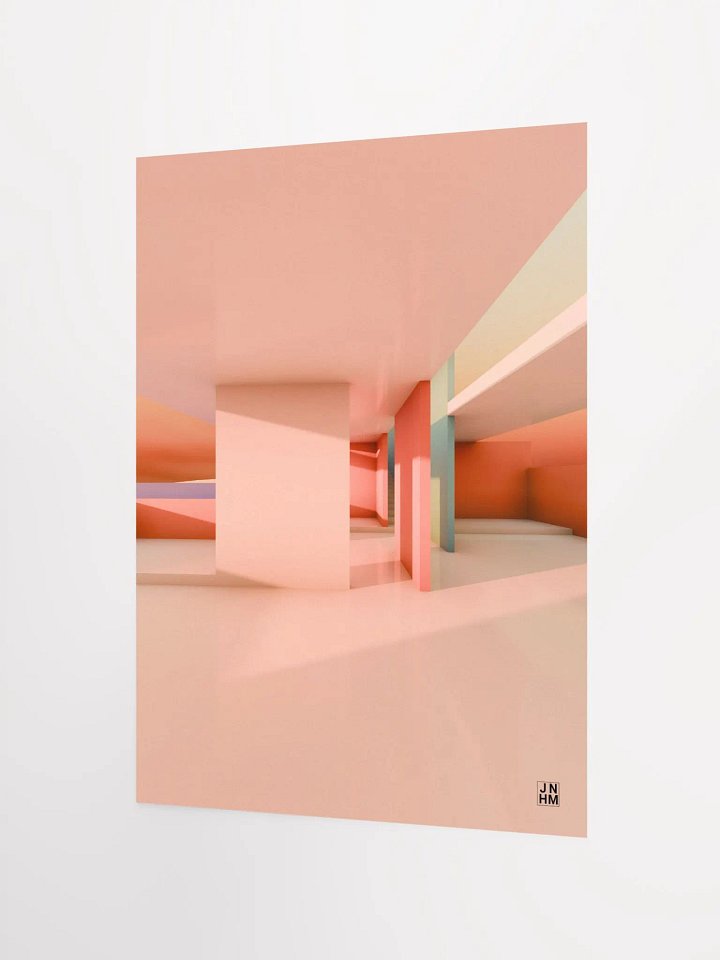 Architectural Landscape - Summer Pastel 04 12"x16" Frameless product image (2)