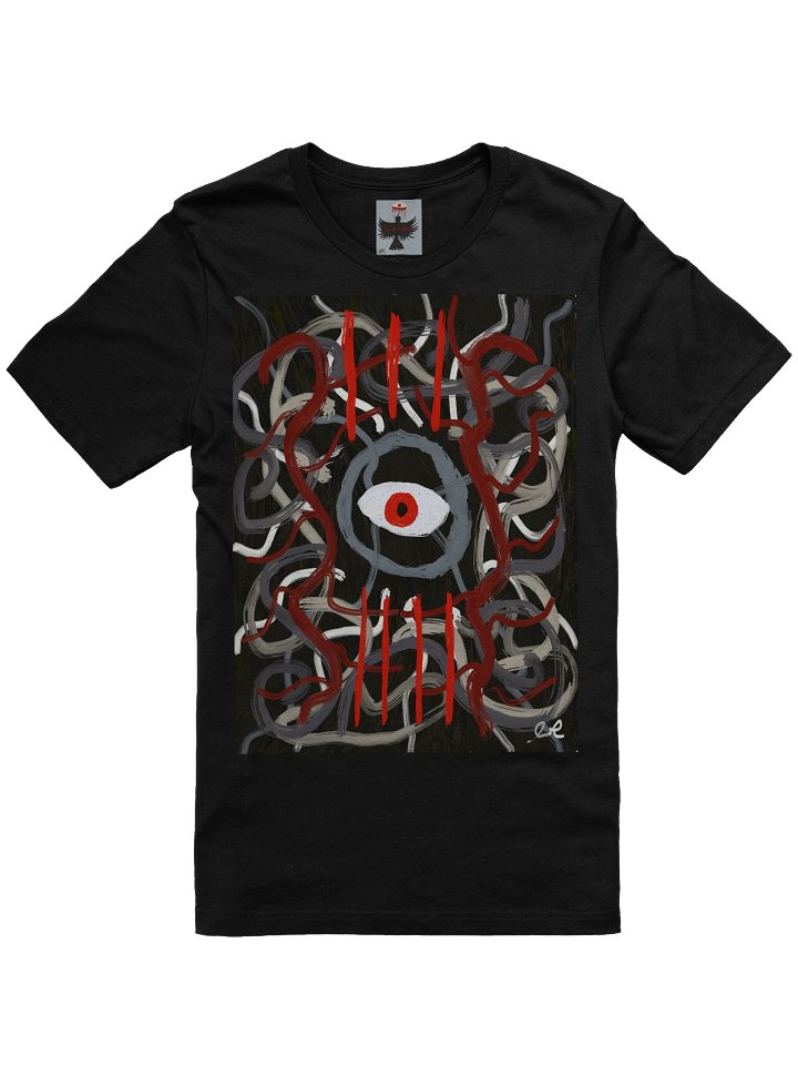 Crimson Eye Abstract Tee product image (1)