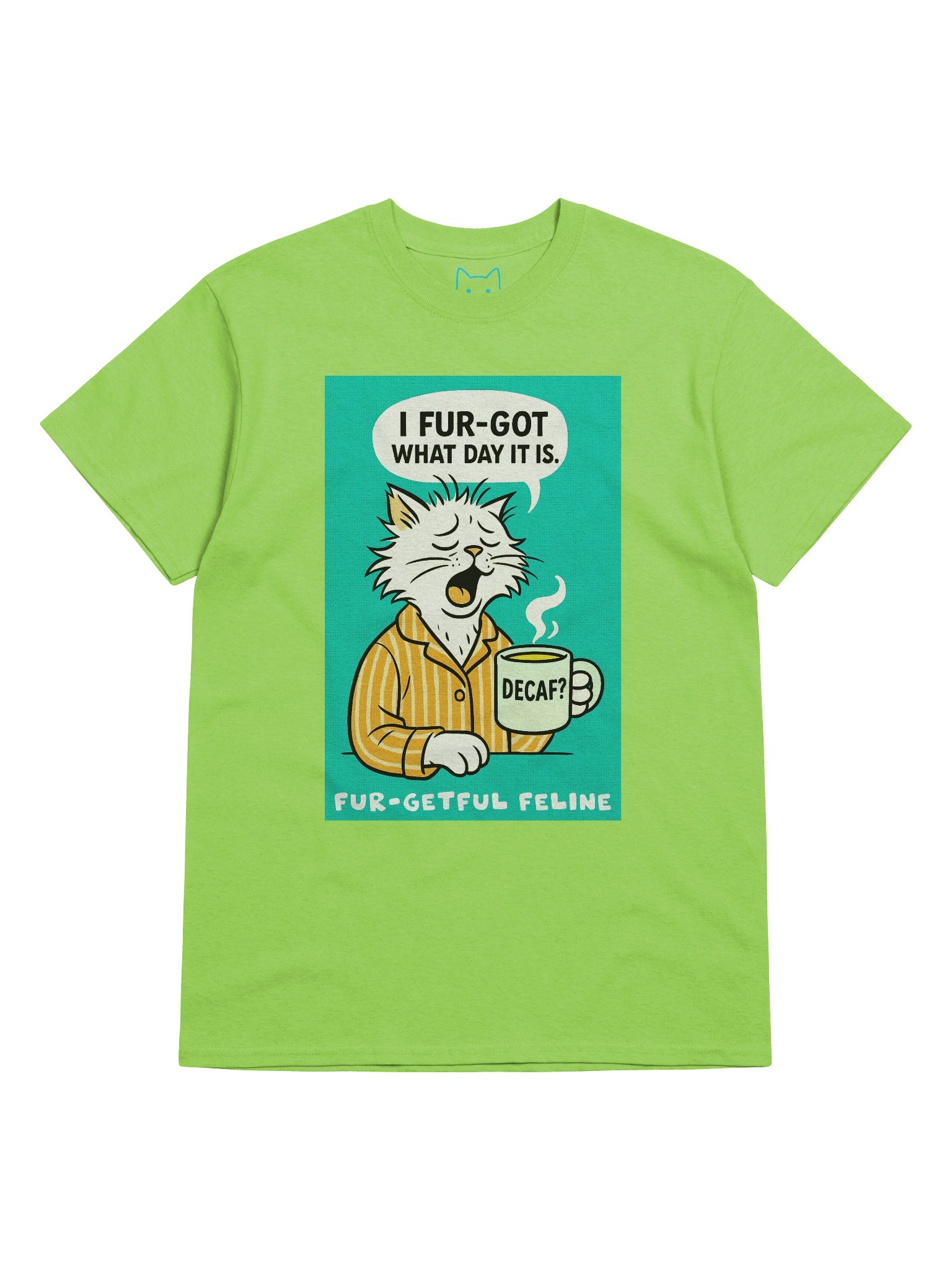 Fur-getful Feline Boxy Fit Unisex T-Shirt product image (65)