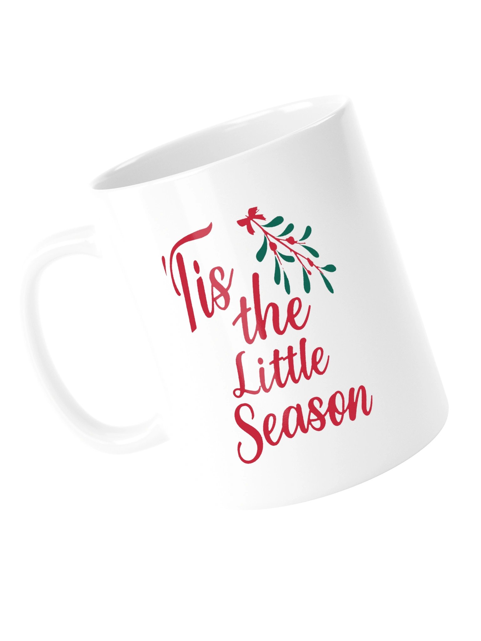 ’Tis the Little Season Mistletoe Christmas Mug product image (13)