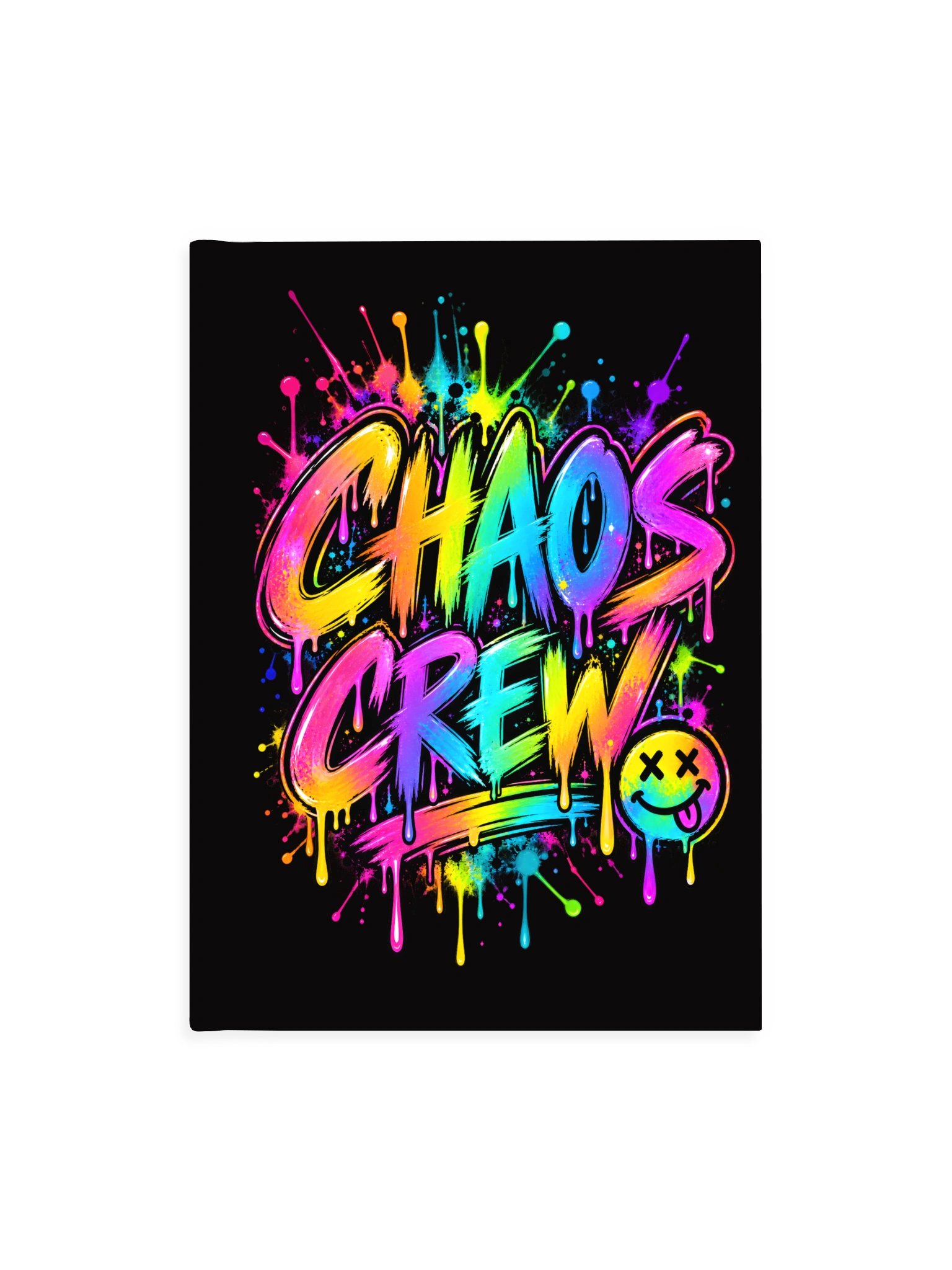Neon Graffiti Blank Journal product image (1)