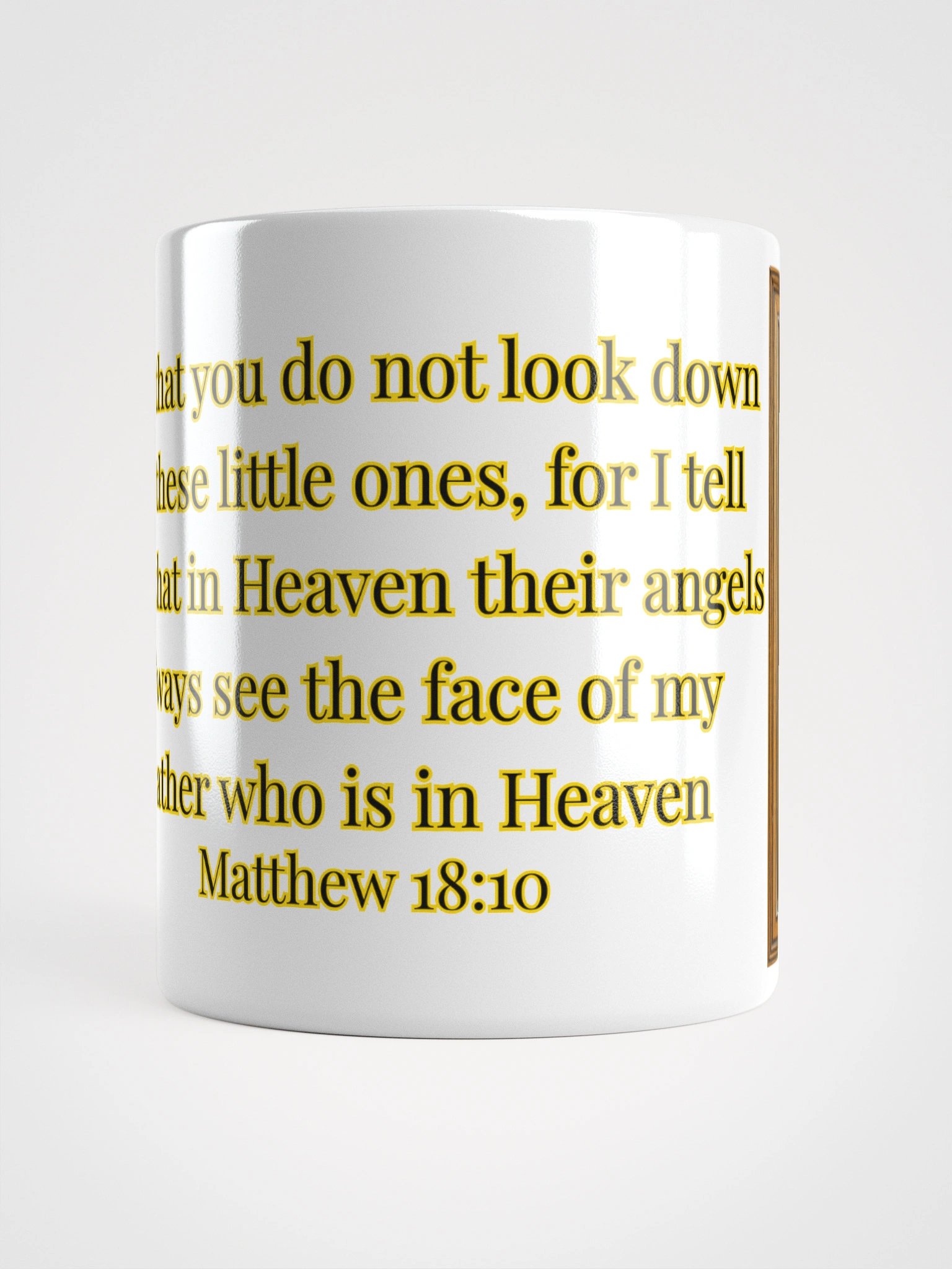 Angels Watch Over Them (Female) Glossy White Mug product image (17)