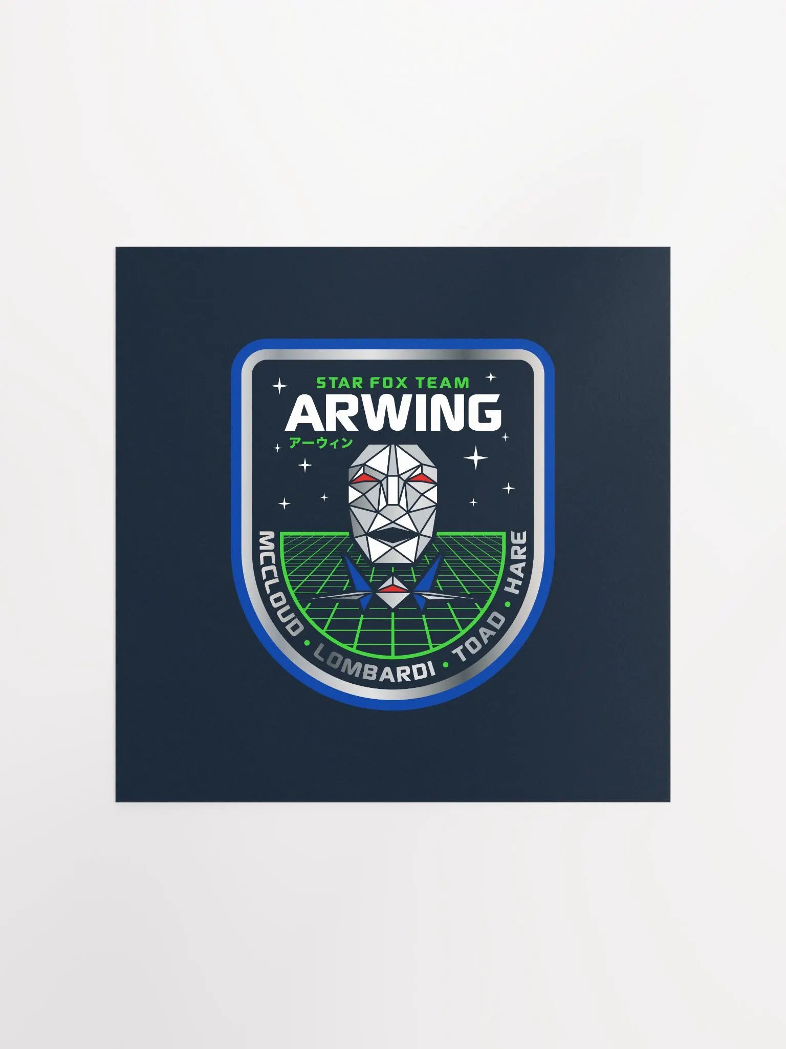 'Star Fox Team' Mission Patch Art Print product image (2)