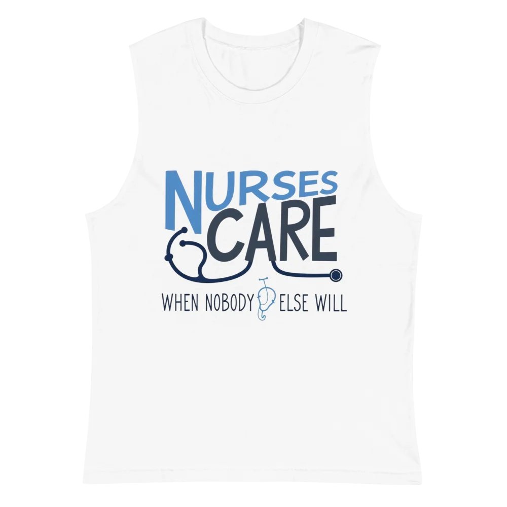 Caring Nurse Muscle Tank product image (2)