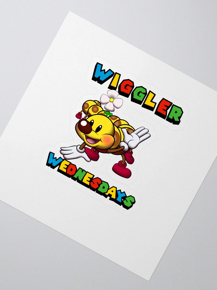 Wiggler Wednesday Sticker product image (2)