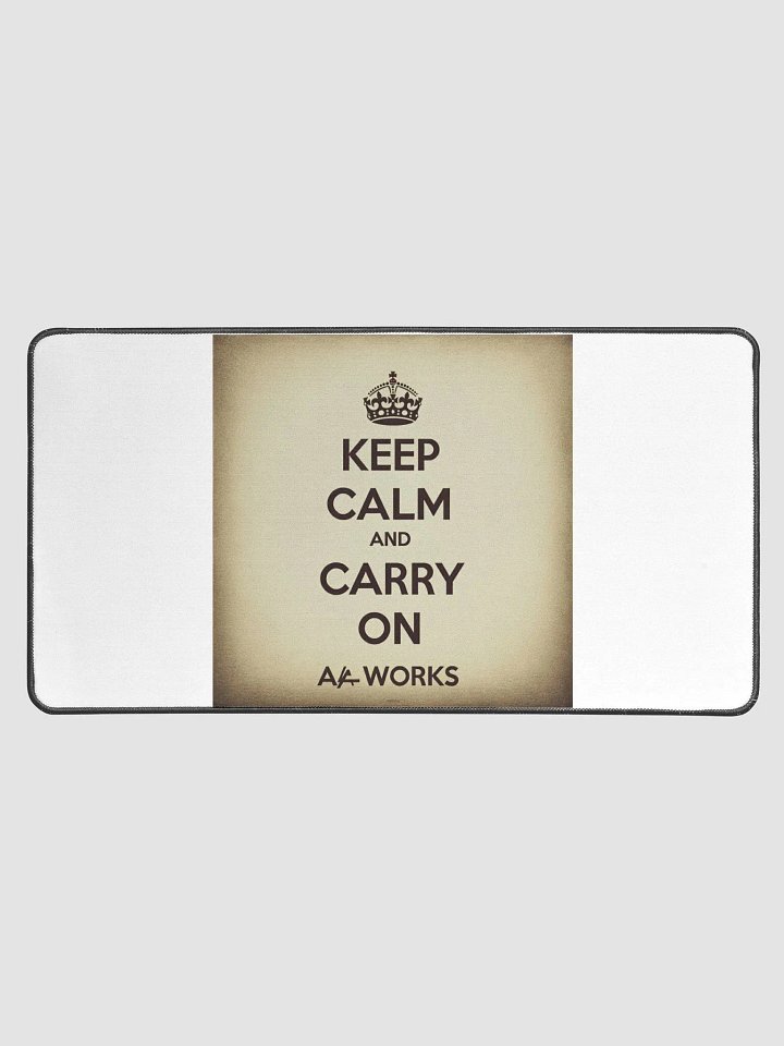 Keep Calm Deskmat product image (1)