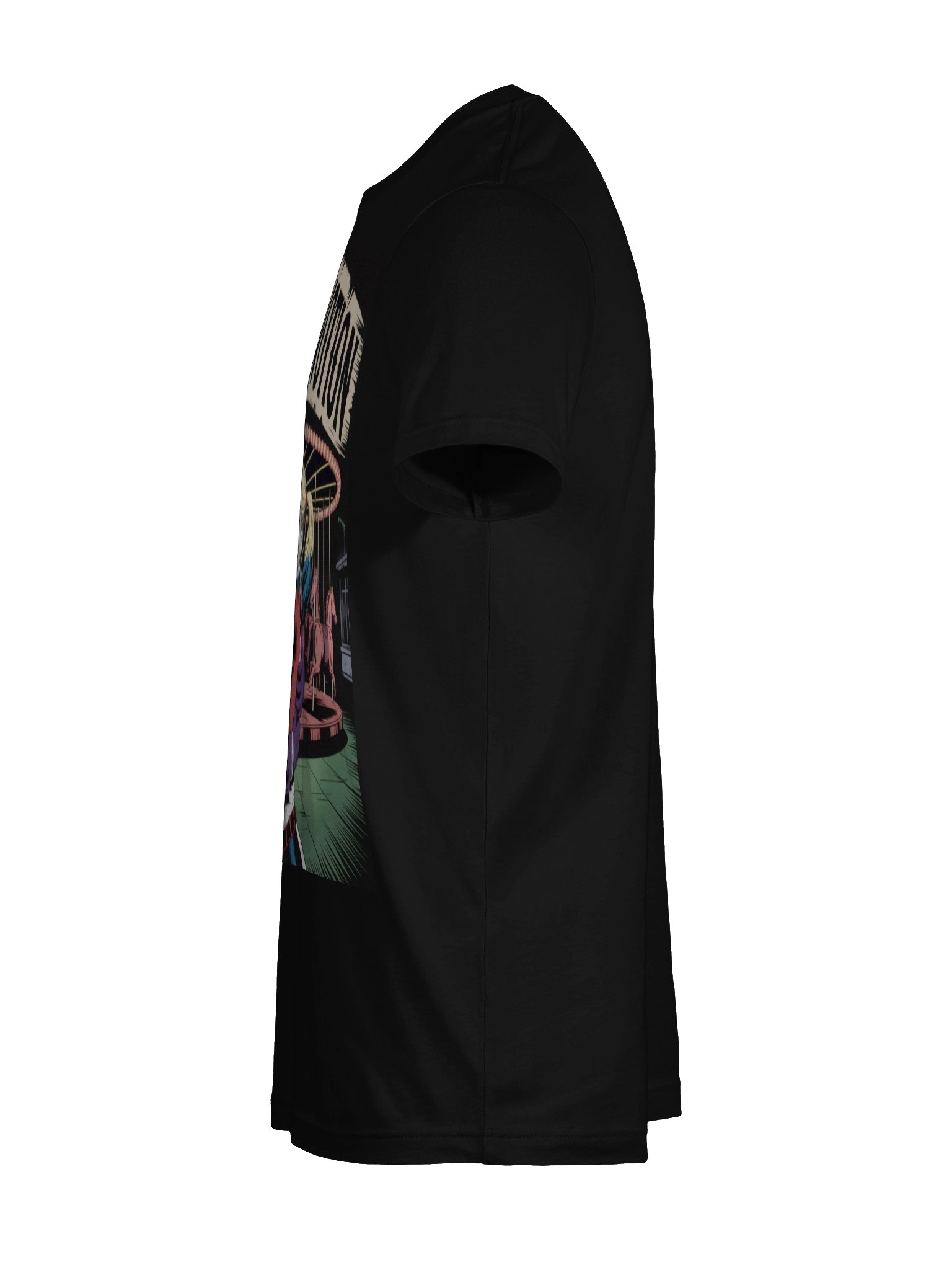 Chaos & Devotion: Joker and Harley Quinn Carousel Embrace T-Shirt product image (11)