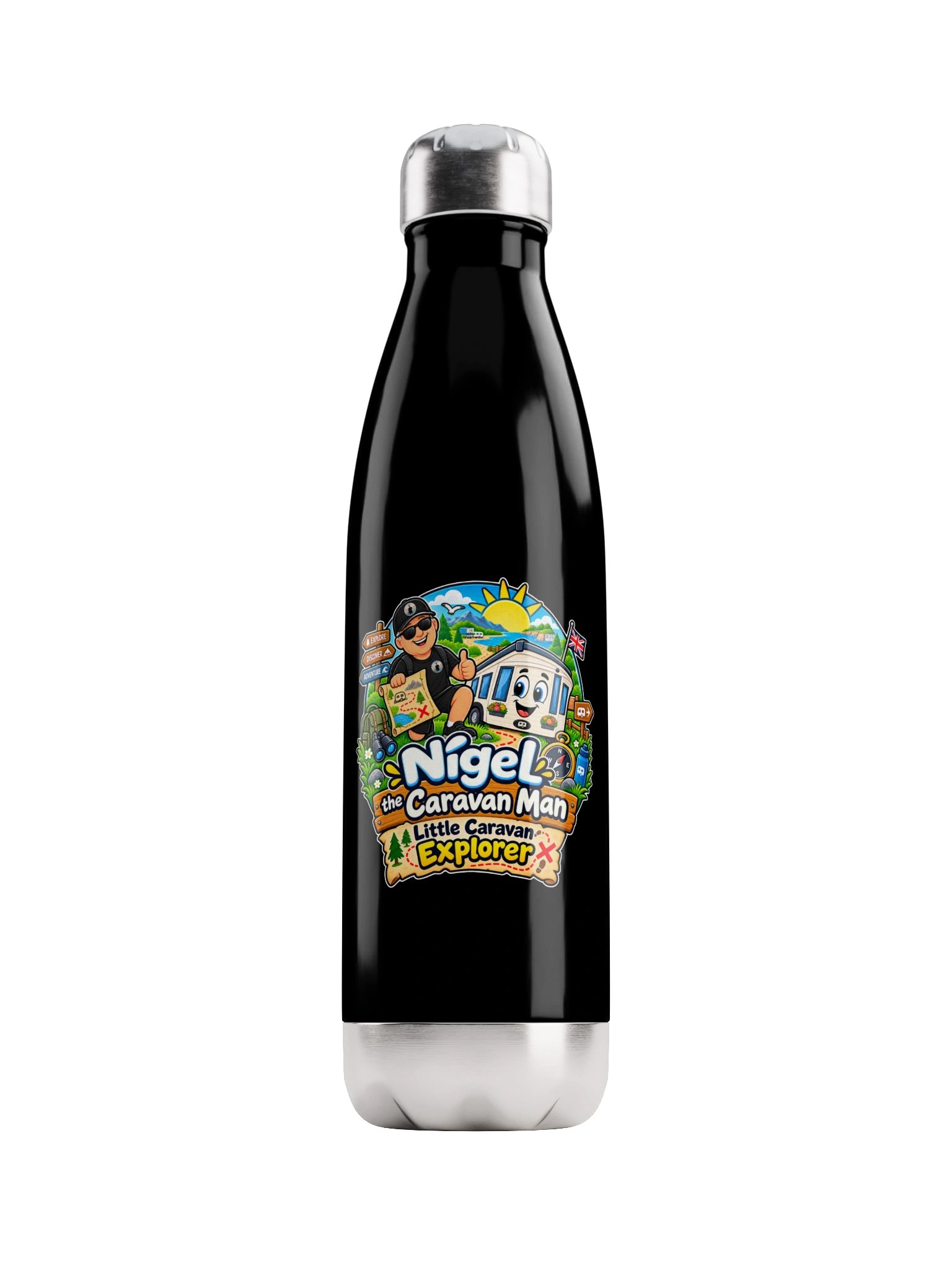 Little Caravan Explorer Water Bottle product image (1)