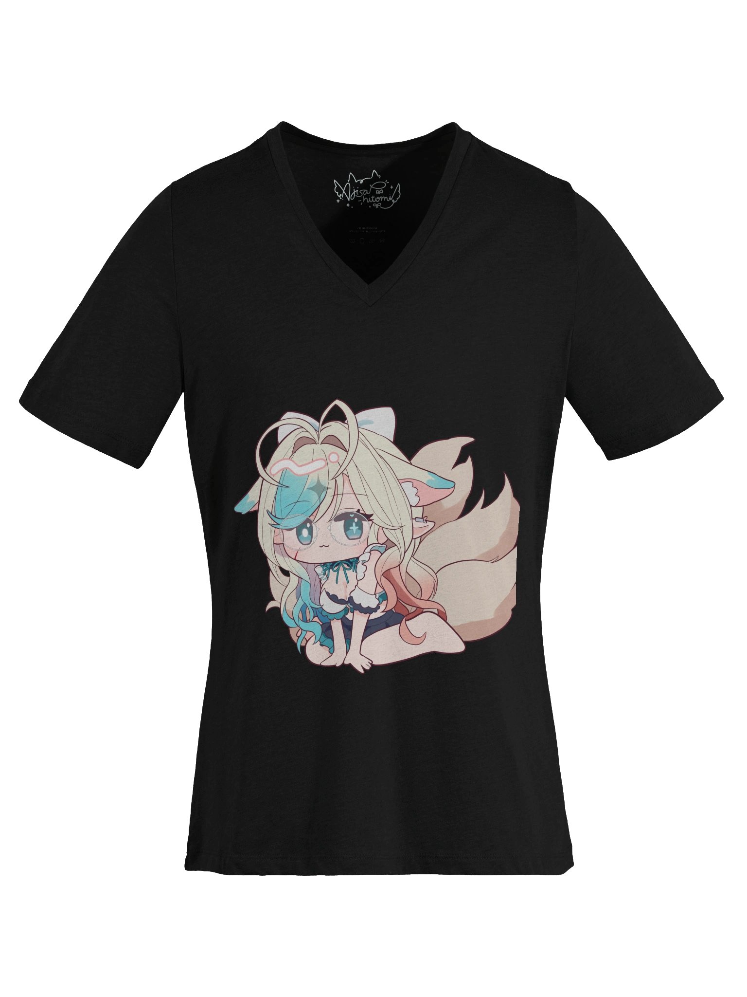 Chibi Aji V-Neck product image (6)