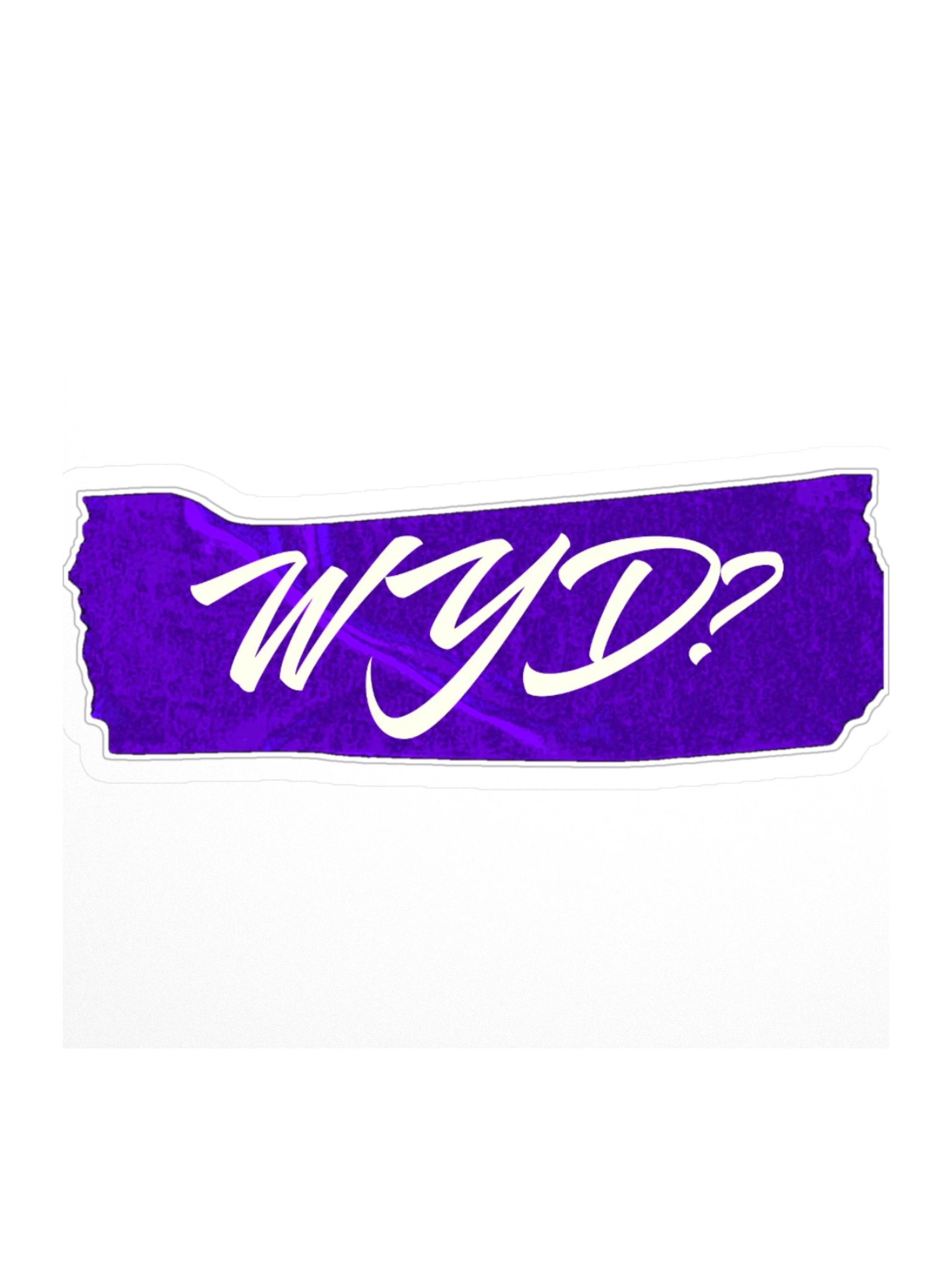 WYD? TAPE STICKER | YNGM0M0 product image (1)