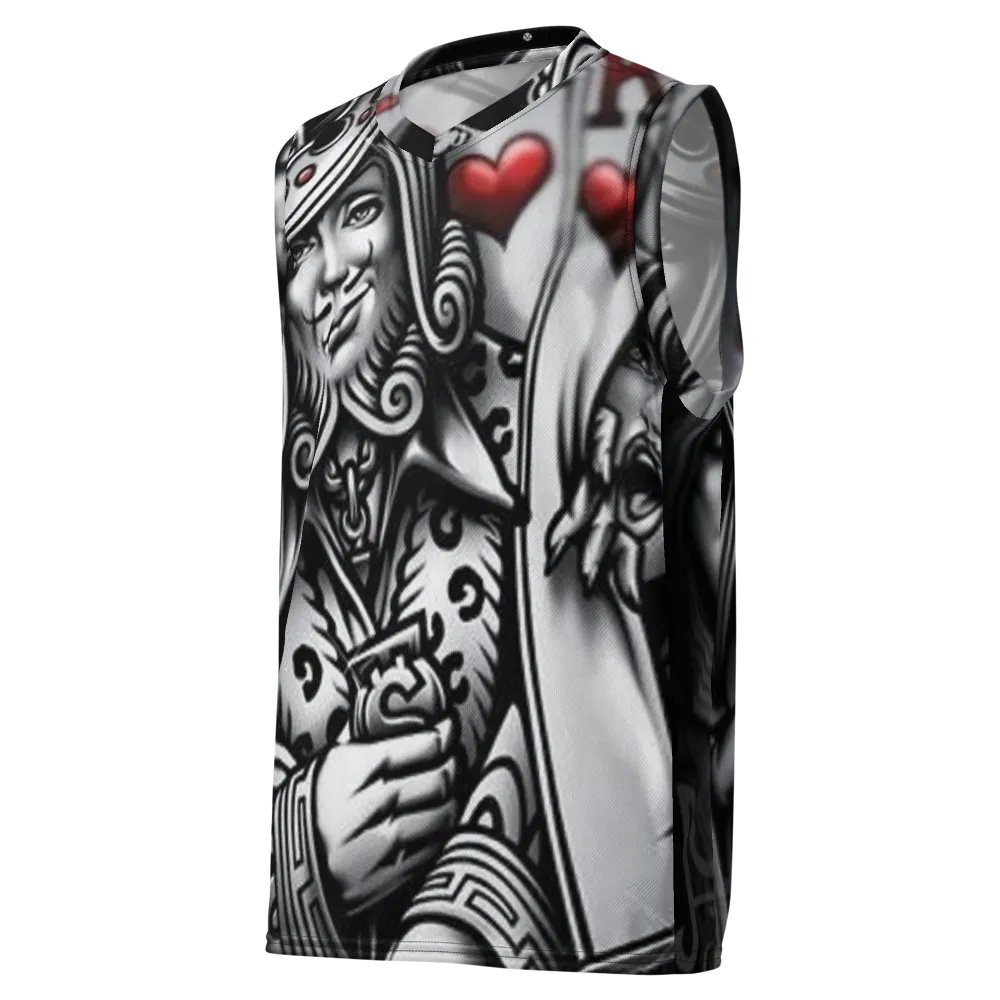 King of Hearts basketball jersey product image (1)