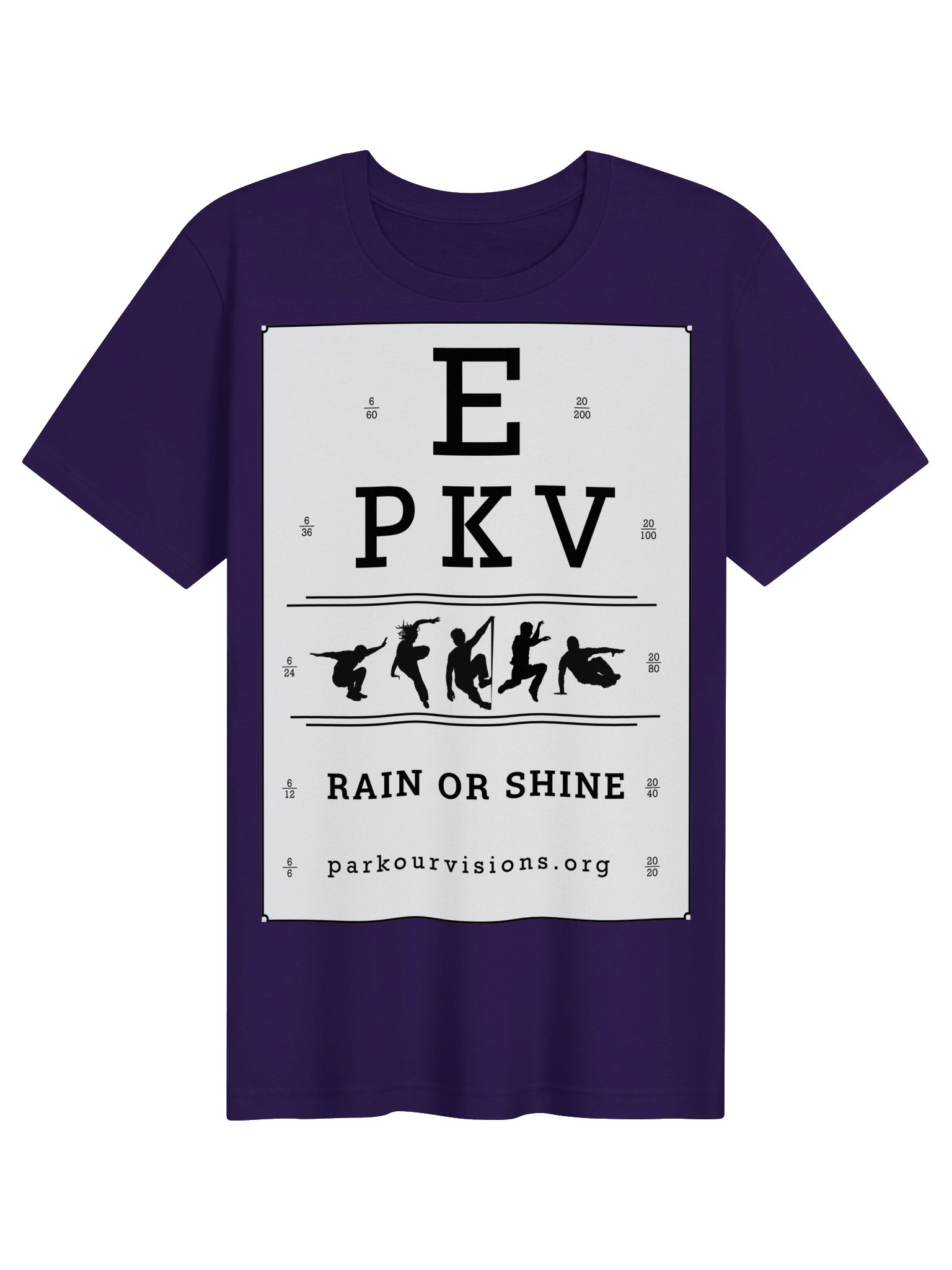 PKV Vision Chart T-Shirt - Adult product image (1)