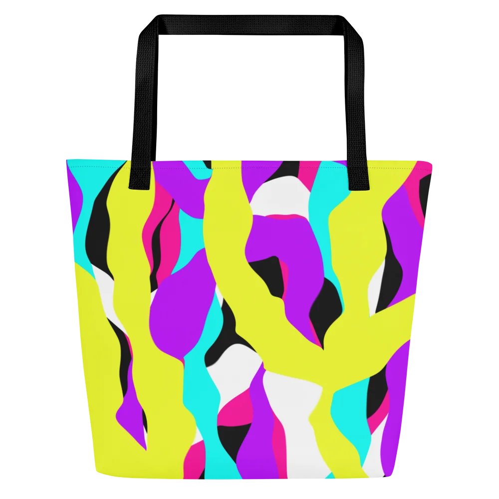 Symmetric Waves All-Over Tote Bag product image (3)