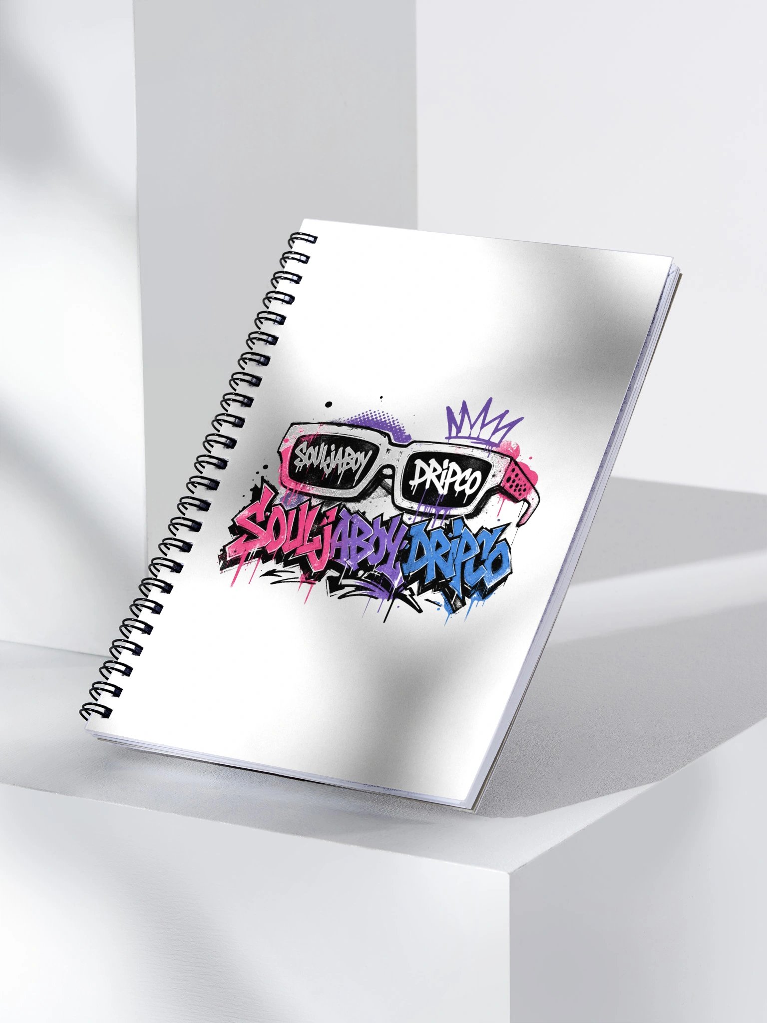 SouljaBoy Dripco Graffiti Spiral Notebook product image (3)