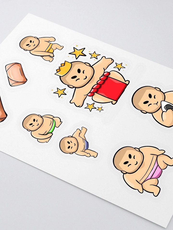 Sumo Cut Sticker Sheet product image (2)