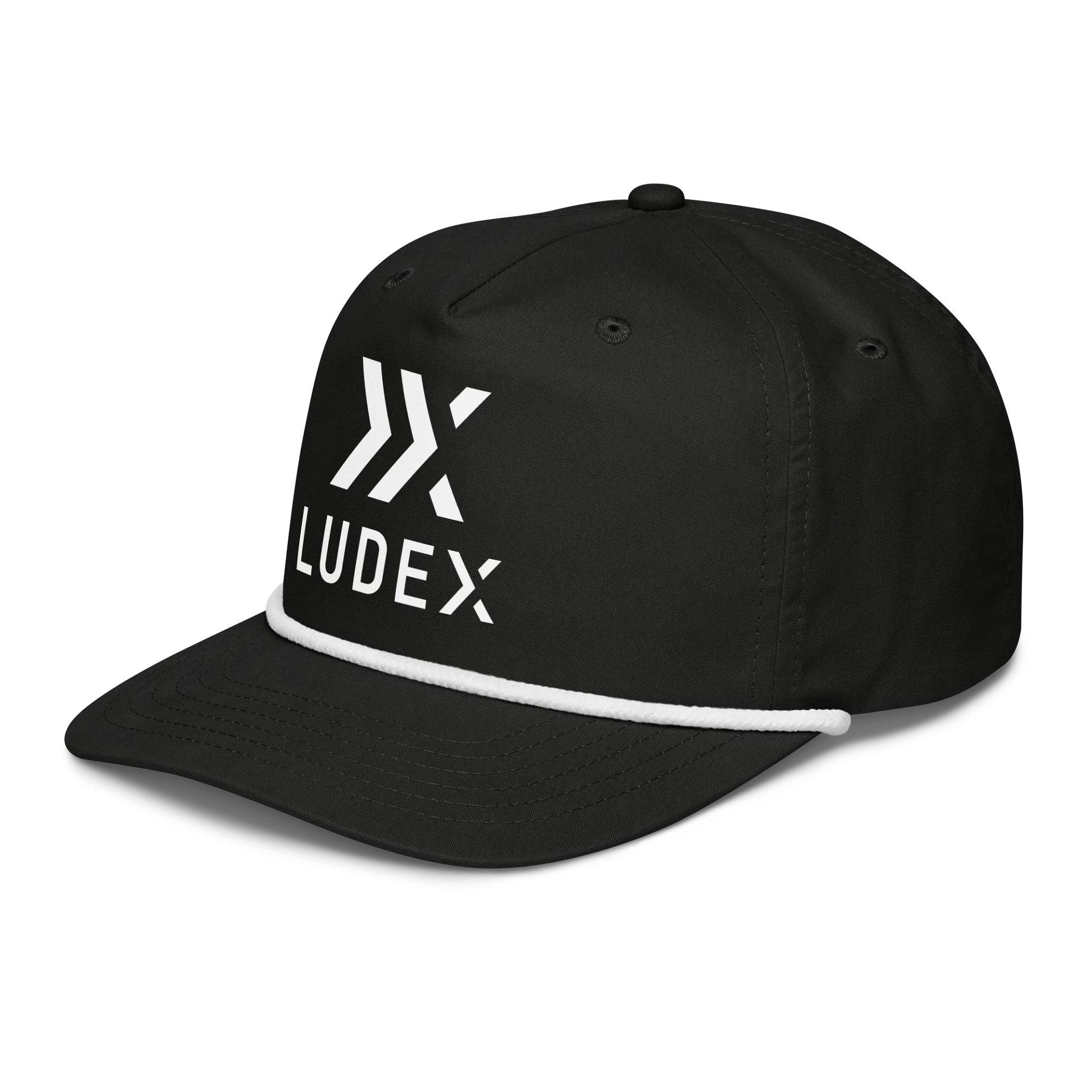 Black & White Ludex Rope Hat product image (3)