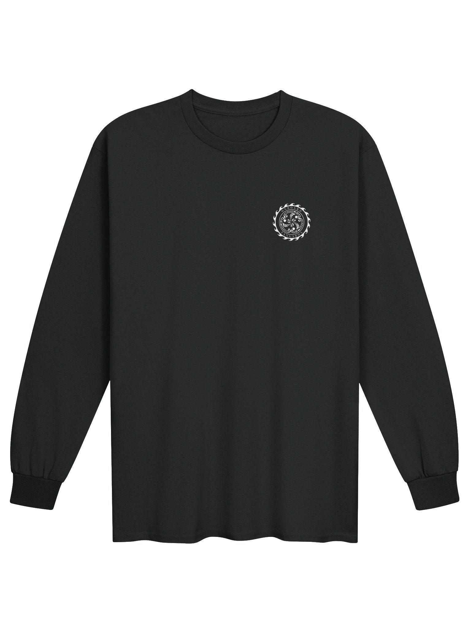 Long Sleeved T-Shirt – Tangaroa Boat Outline product image (4)