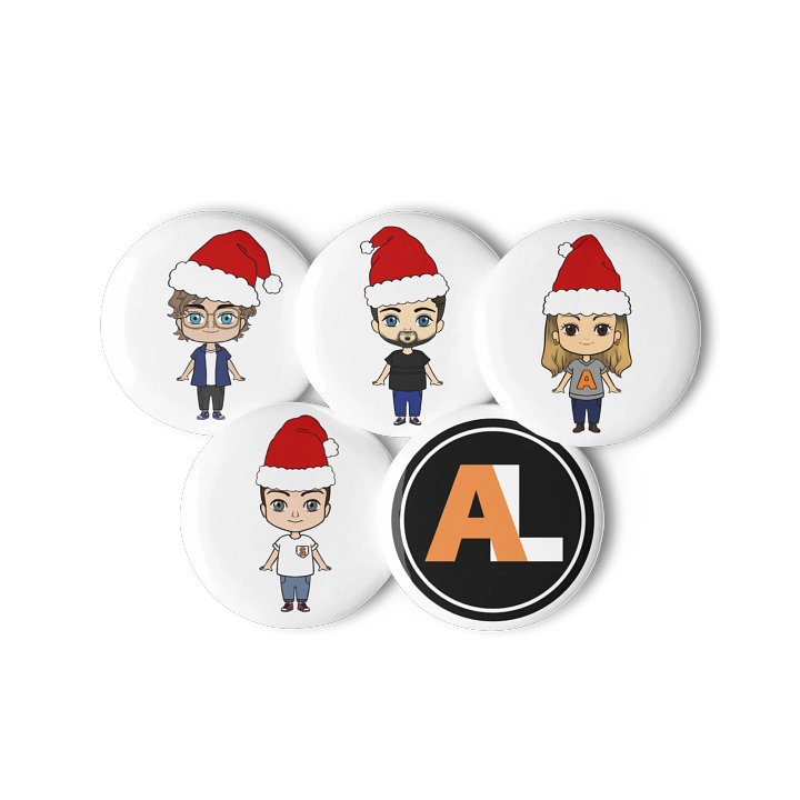 Christmas Badges - Set of 5 product image (3)