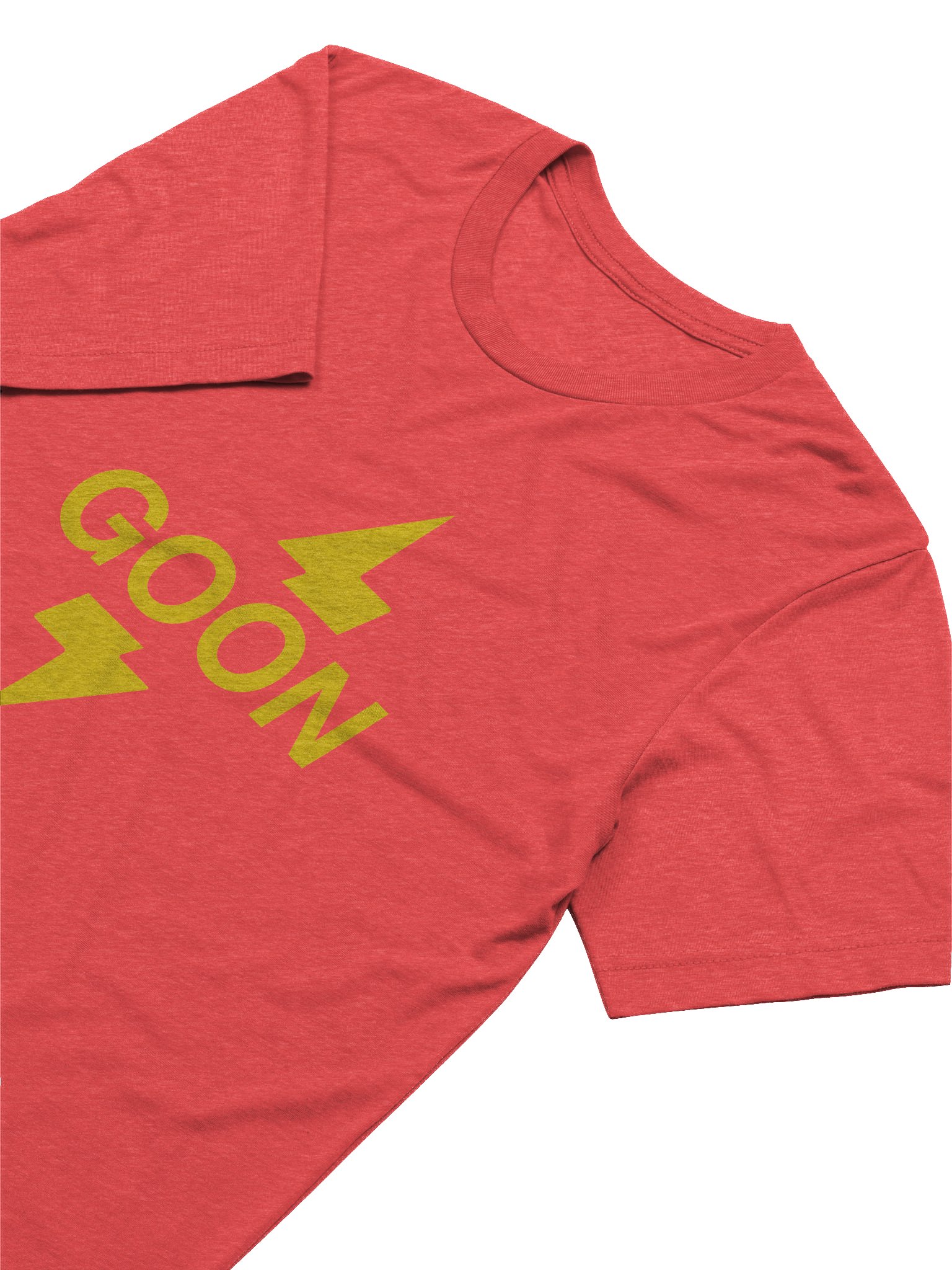 Goon Bolt Short Sleeve T-Shirt Red (Large Logo) product image (6)